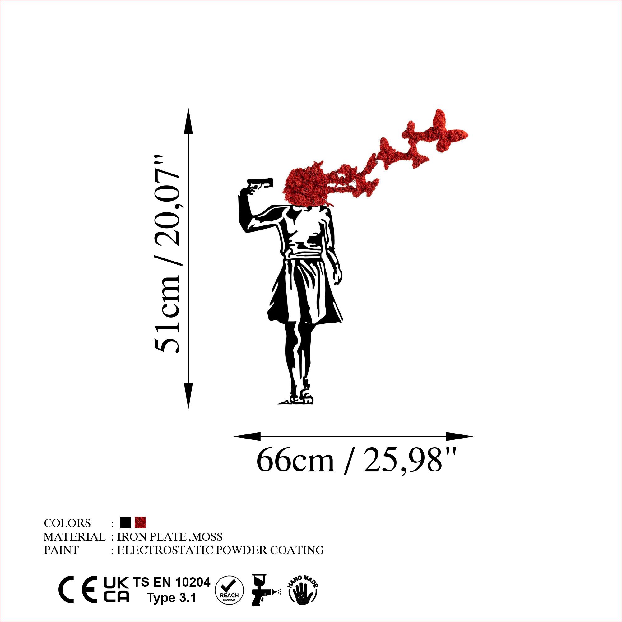MODEL-427-A METAL DUVAR DEKORLARI