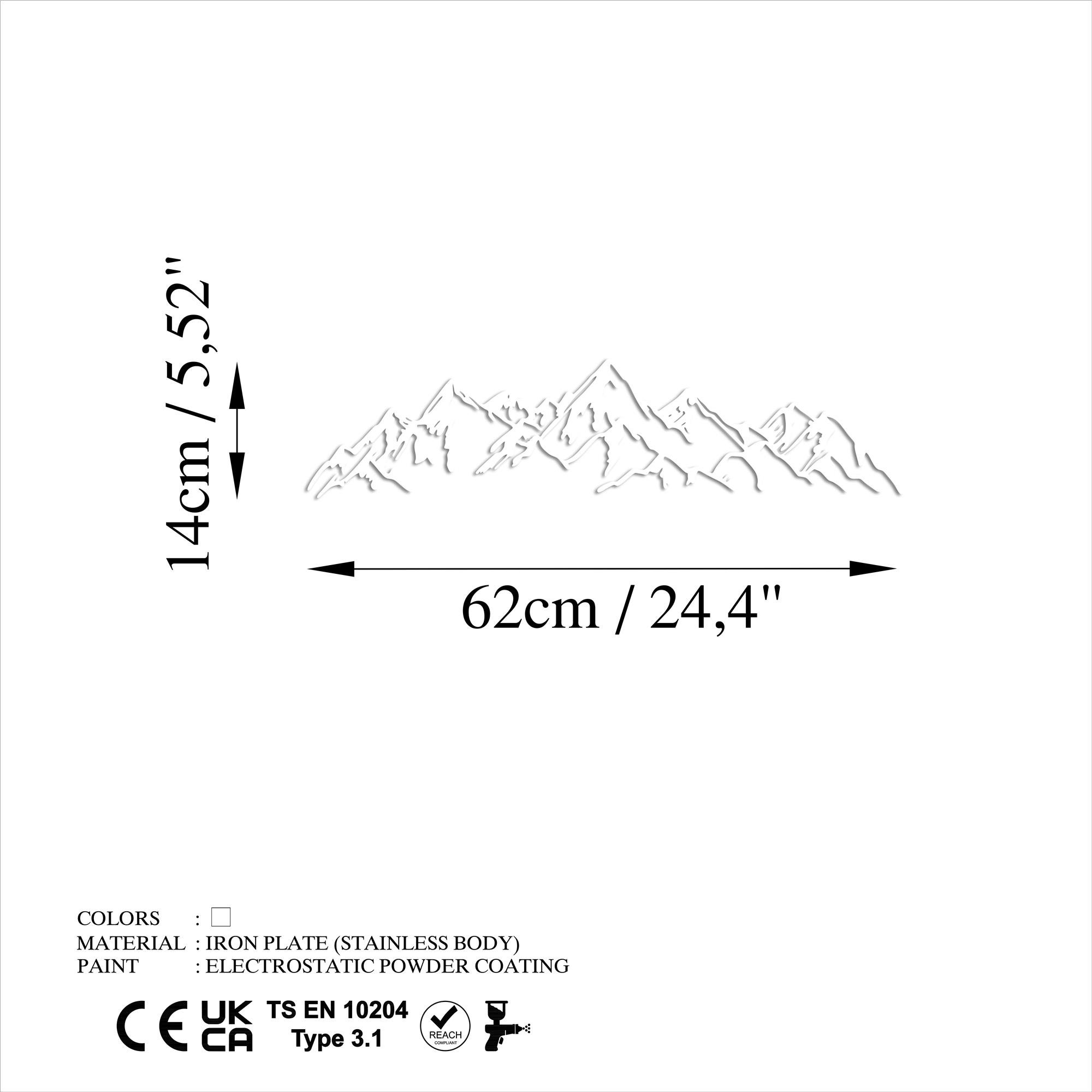 MODEL-672-A METAL DUVAR DEKORLARI