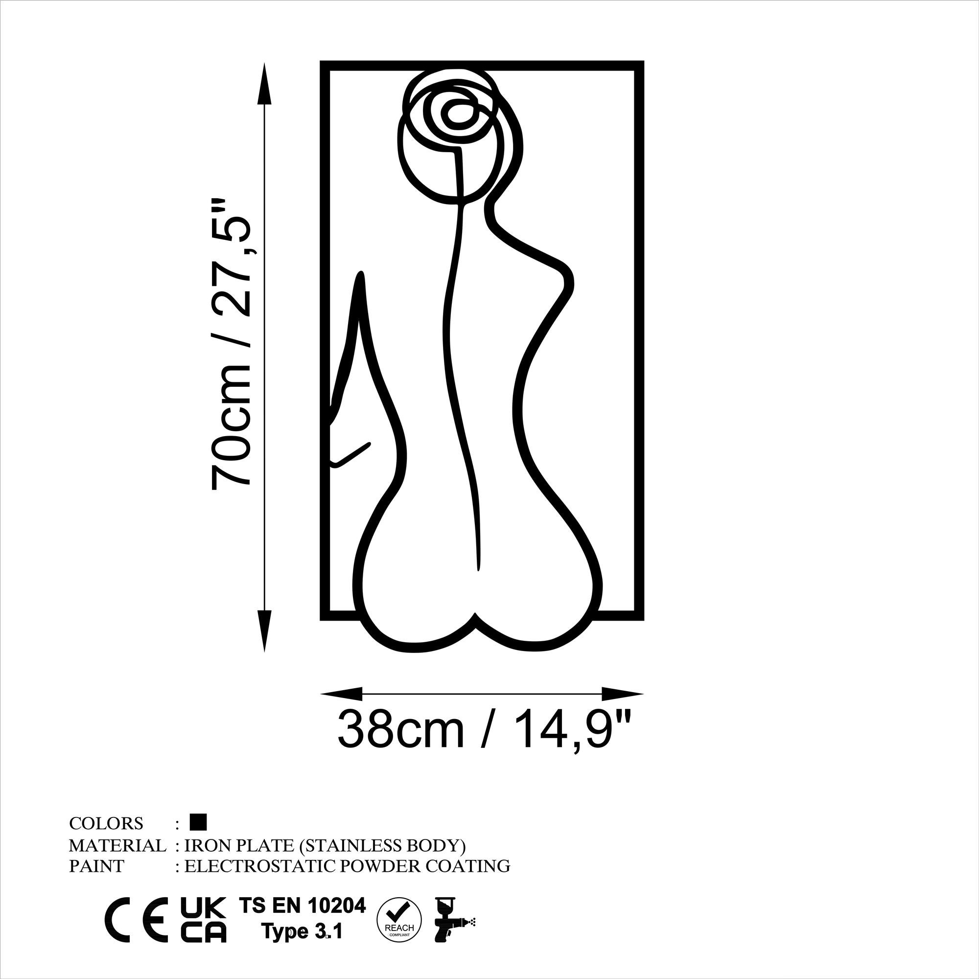 MODEL-719 METAL DUVAR DEKORLARI