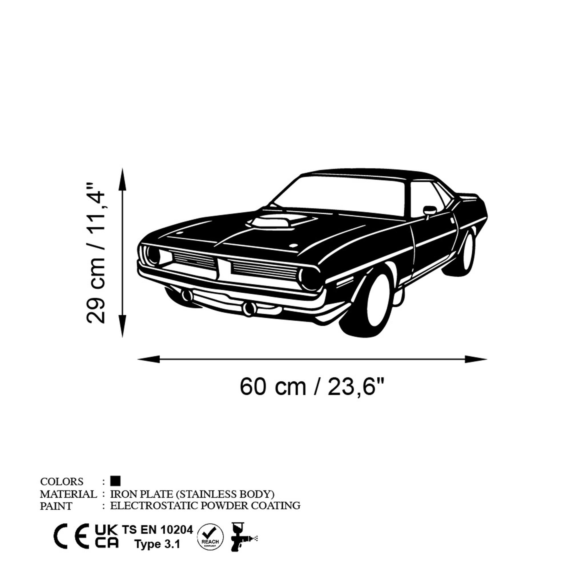MODEL-858 METAL DUVAR DEKORLARI