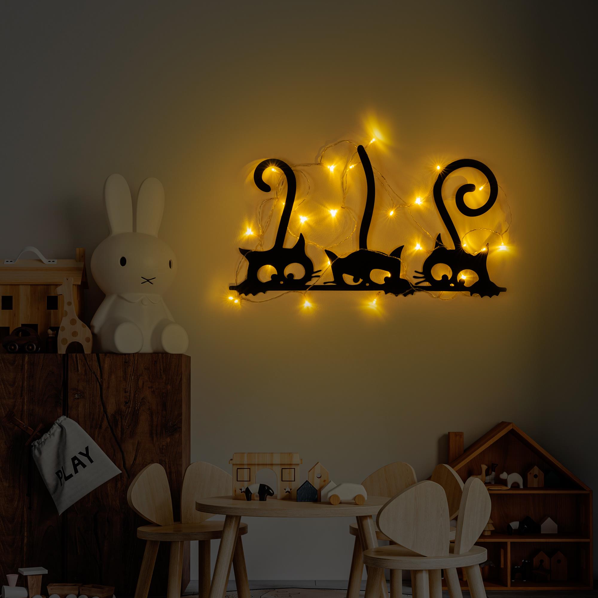 MODEL-967-LED METAL DUVAR DEKORLARI