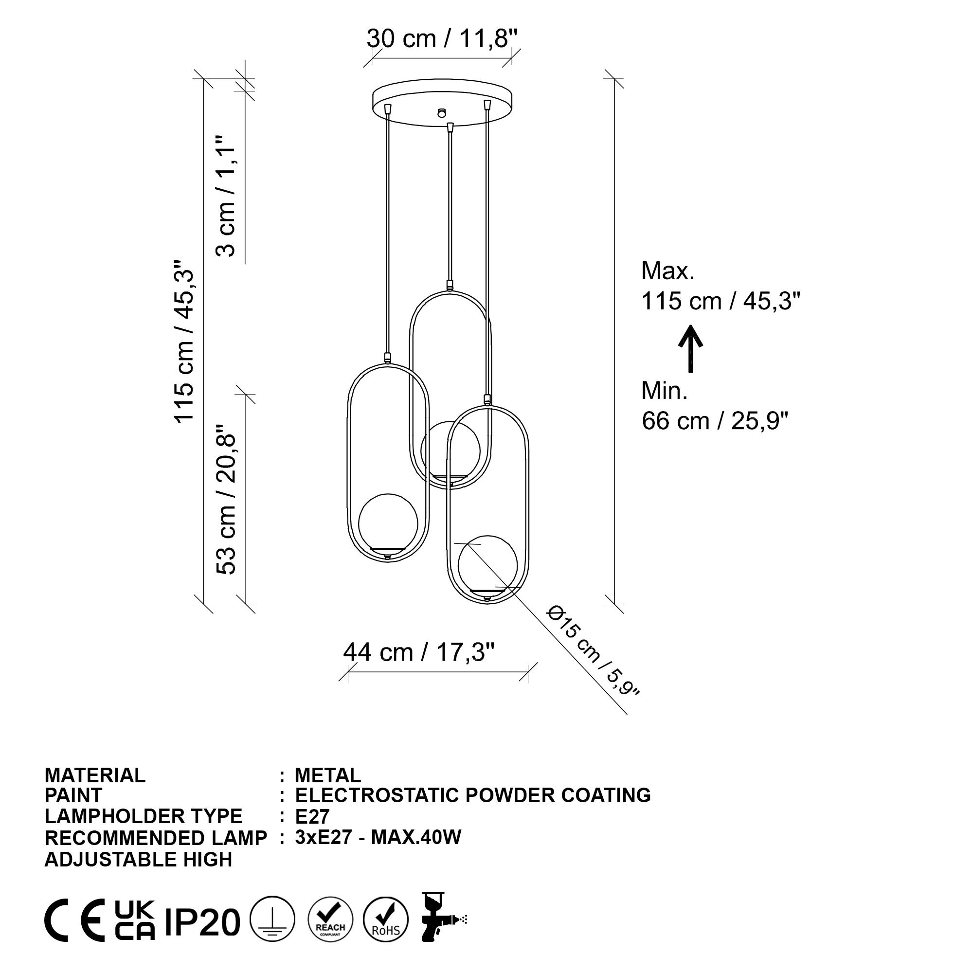 MUDONI-MR-935-1, CAMLI 3'LÜ TEPSİ SARKIT