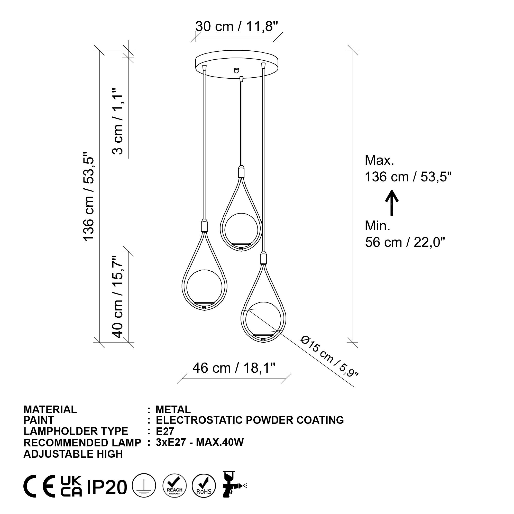 MUDONI-MR-938-2, CAMLI 3'LÜ TEPSİ SARKIT
