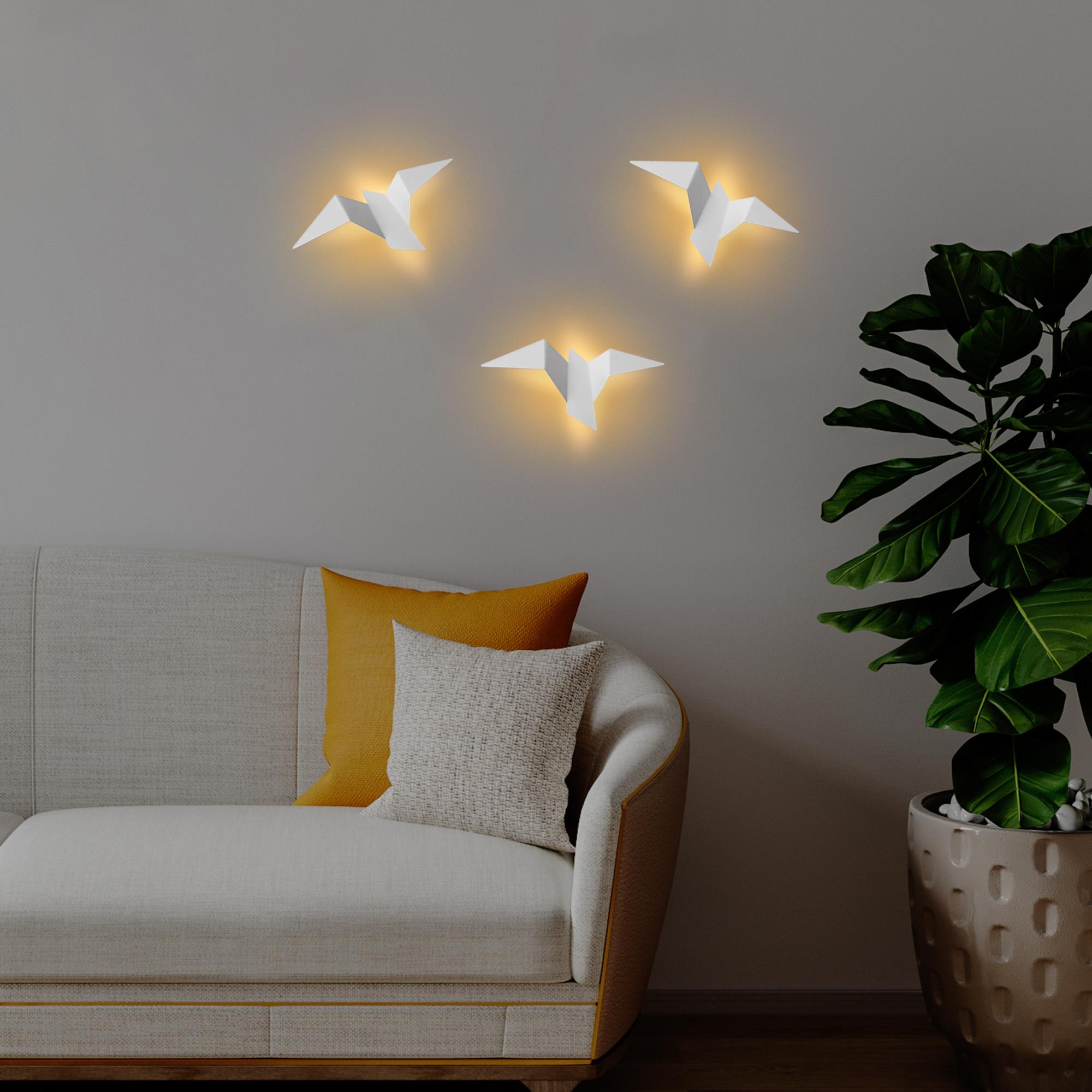 PACALI-13502-M, LED'Lİ KUŞ AMBİYANS APLİK