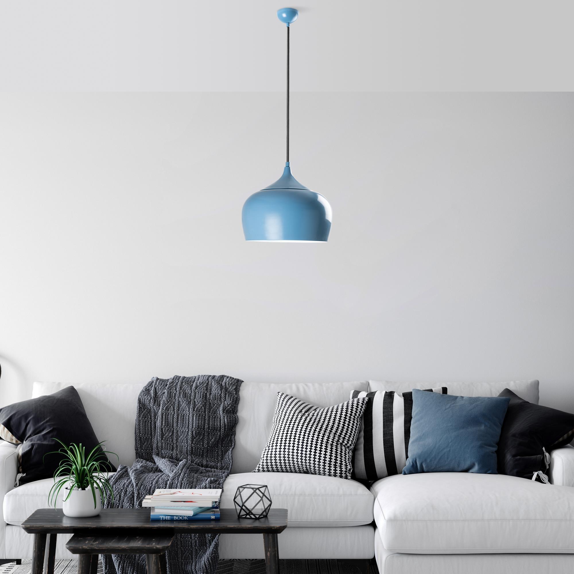 PATINE-3761-LIGHTBLUE, METAL SIVAMA TEKLİ SARKIT