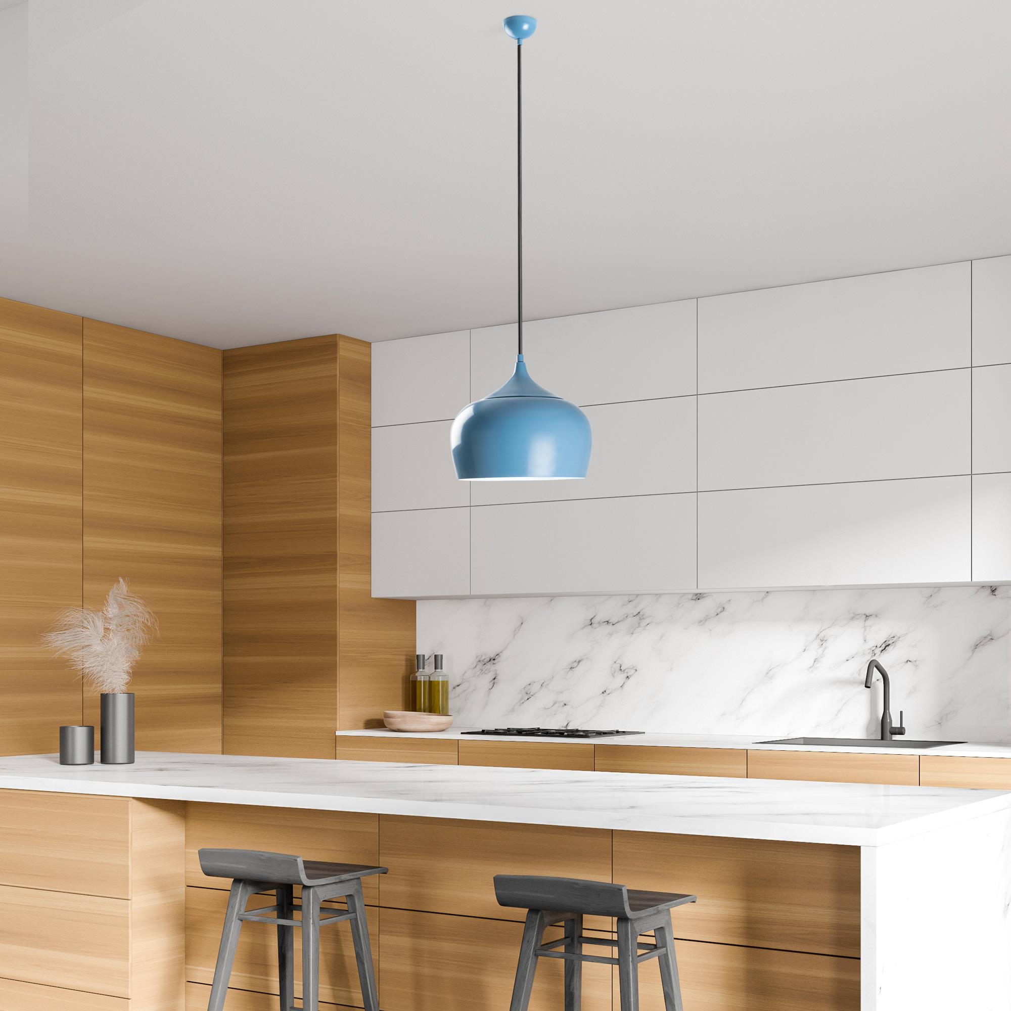 PATINE-3761-LIGHTBLUE, METAL SIVAMA TEKLİ SARKIT