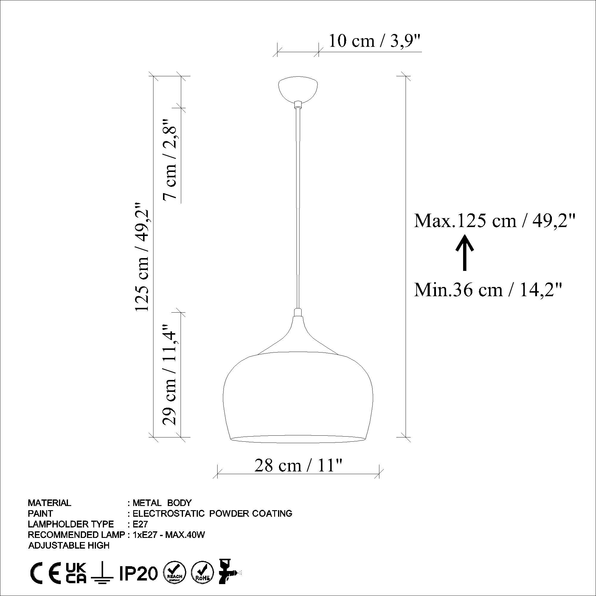 PATINE-3761-RETRO, METAL SIVAMA TEKLİ SARKIT