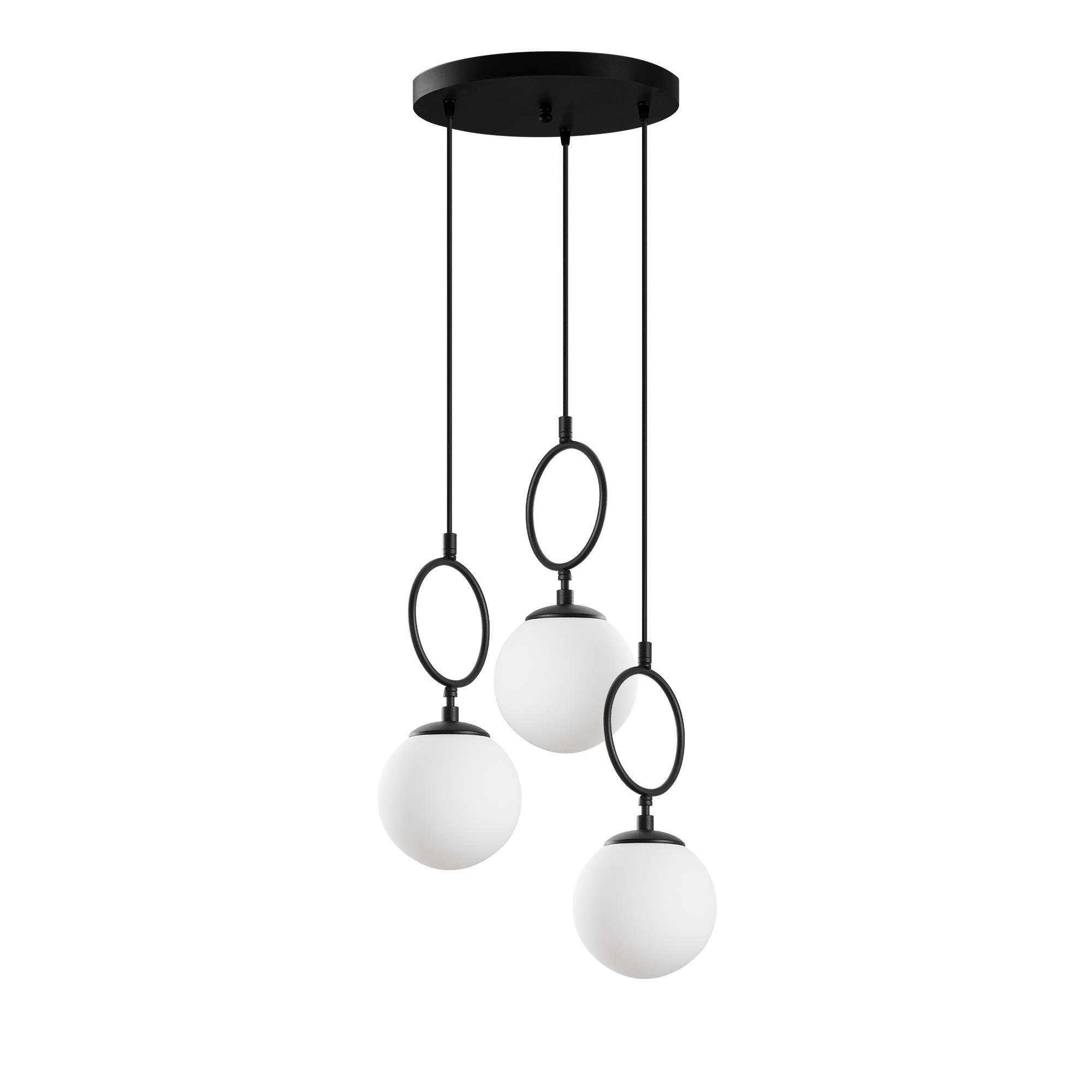 RING-13435, CAMLI 3'LÜ TEPSİ SARKIT