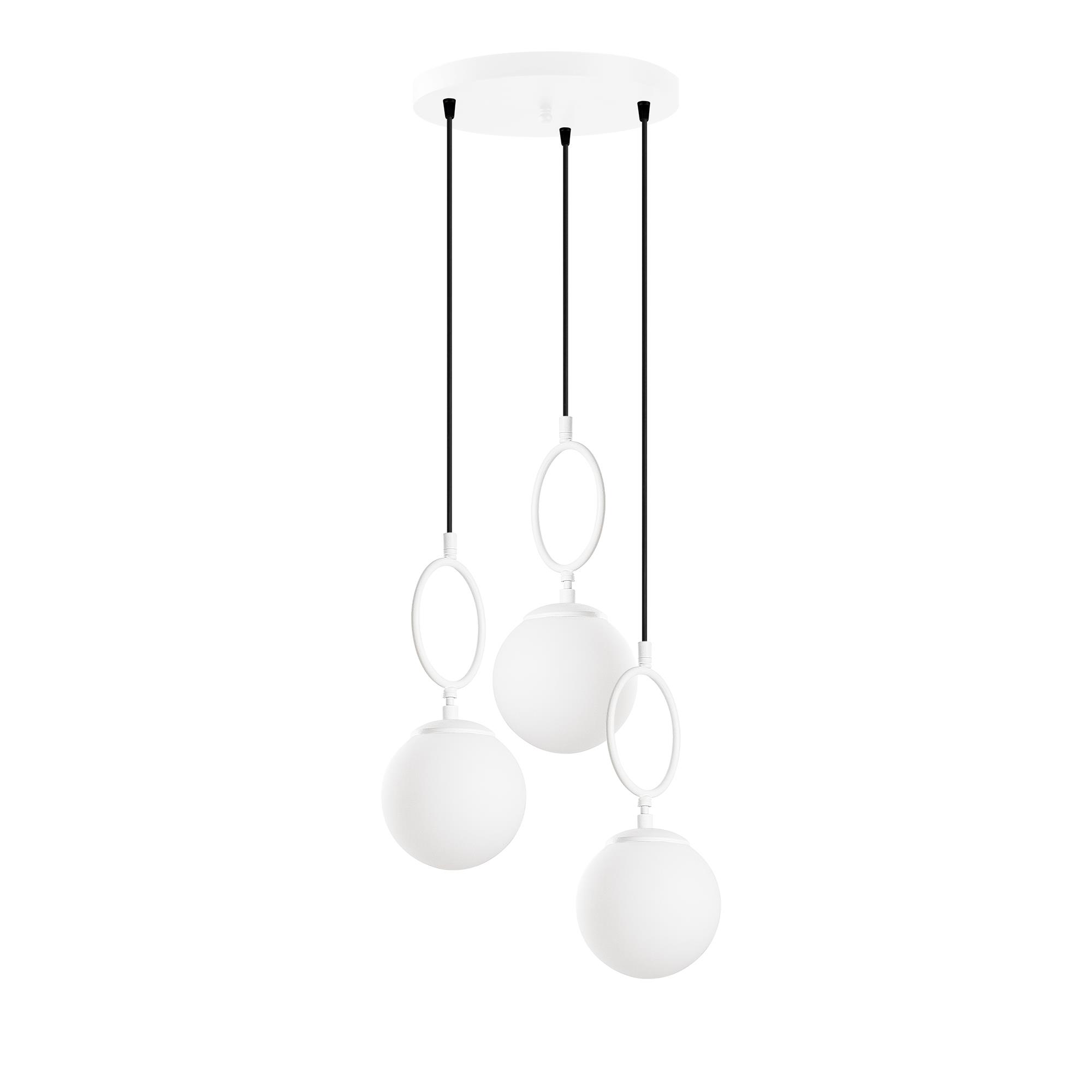 RING-13437, CAMLI 3'LÜ TEPSİ SARKIT
