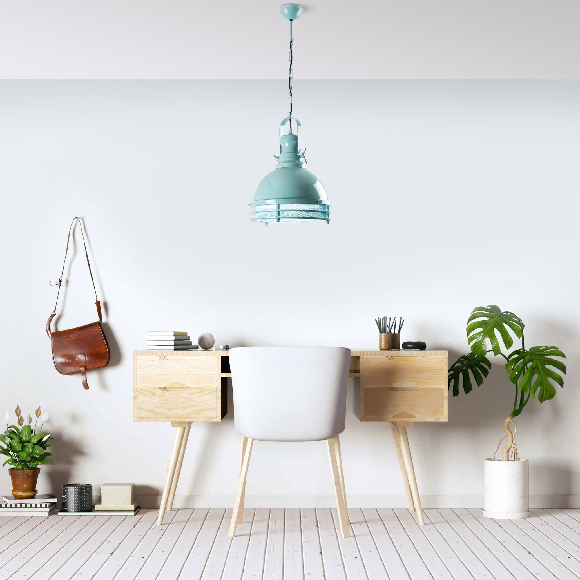 SAGLAM-3762-TURQUOISE, METAL SIVAMA TEKLİ SARKIT