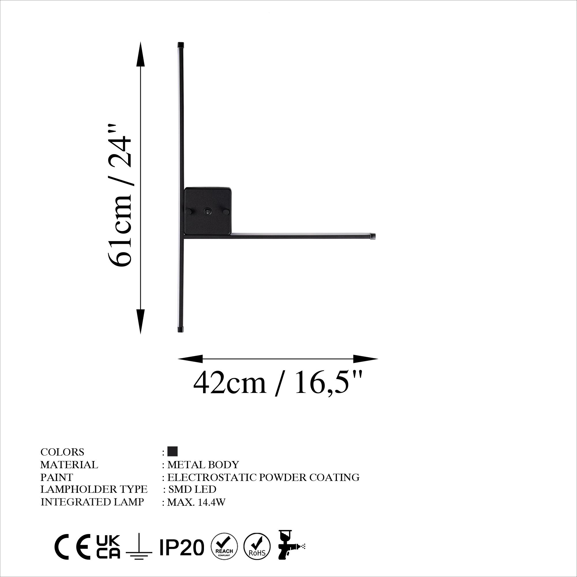 SARF-13615, LED'Lİ APLİK