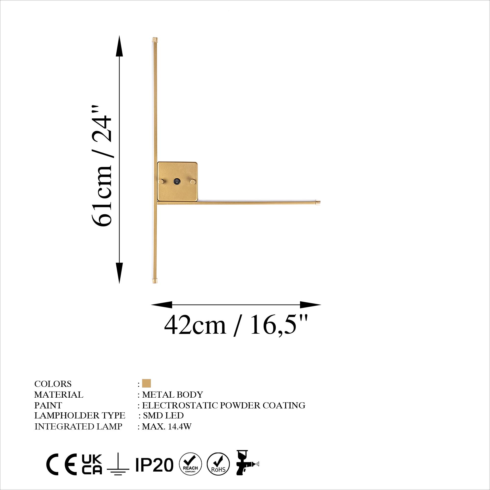 SARF-13616, LED'Lİ APLİK