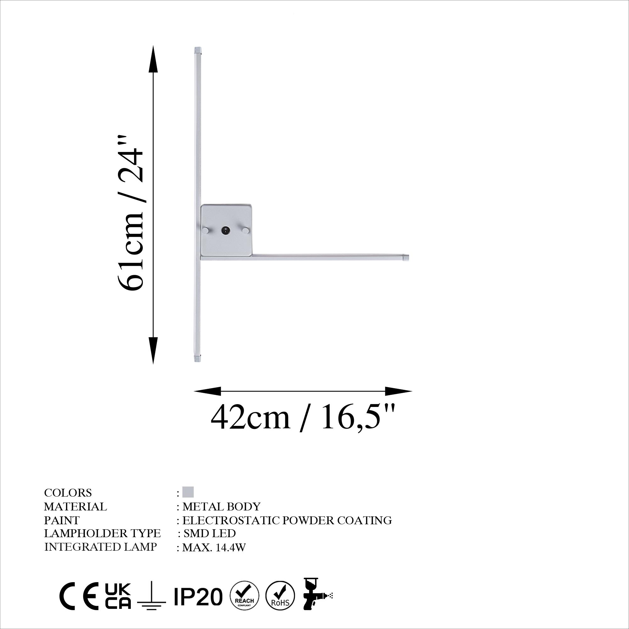 SARF-13617, LED'Lİ APLİK