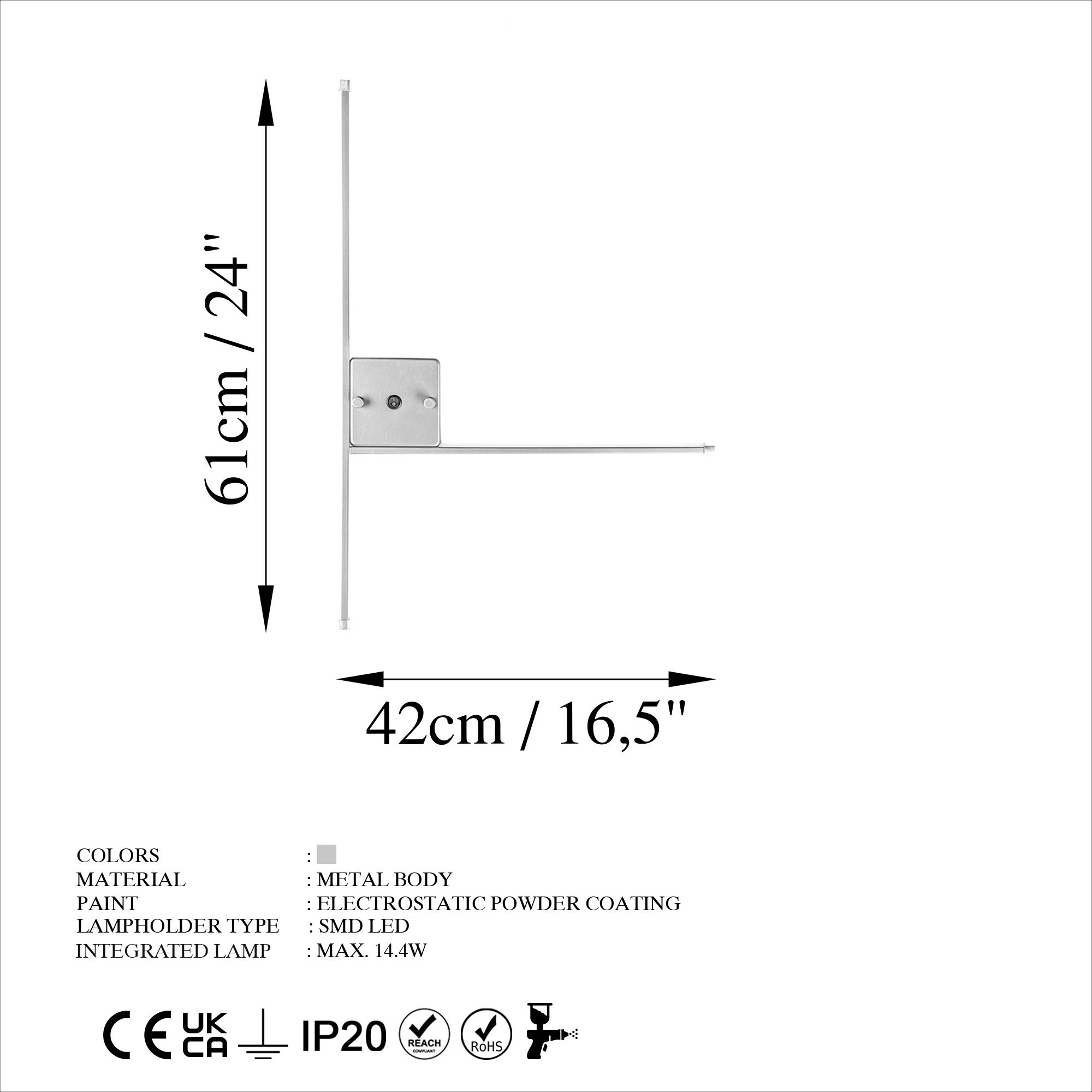 SARF-13618, LED'Lİ APLİK