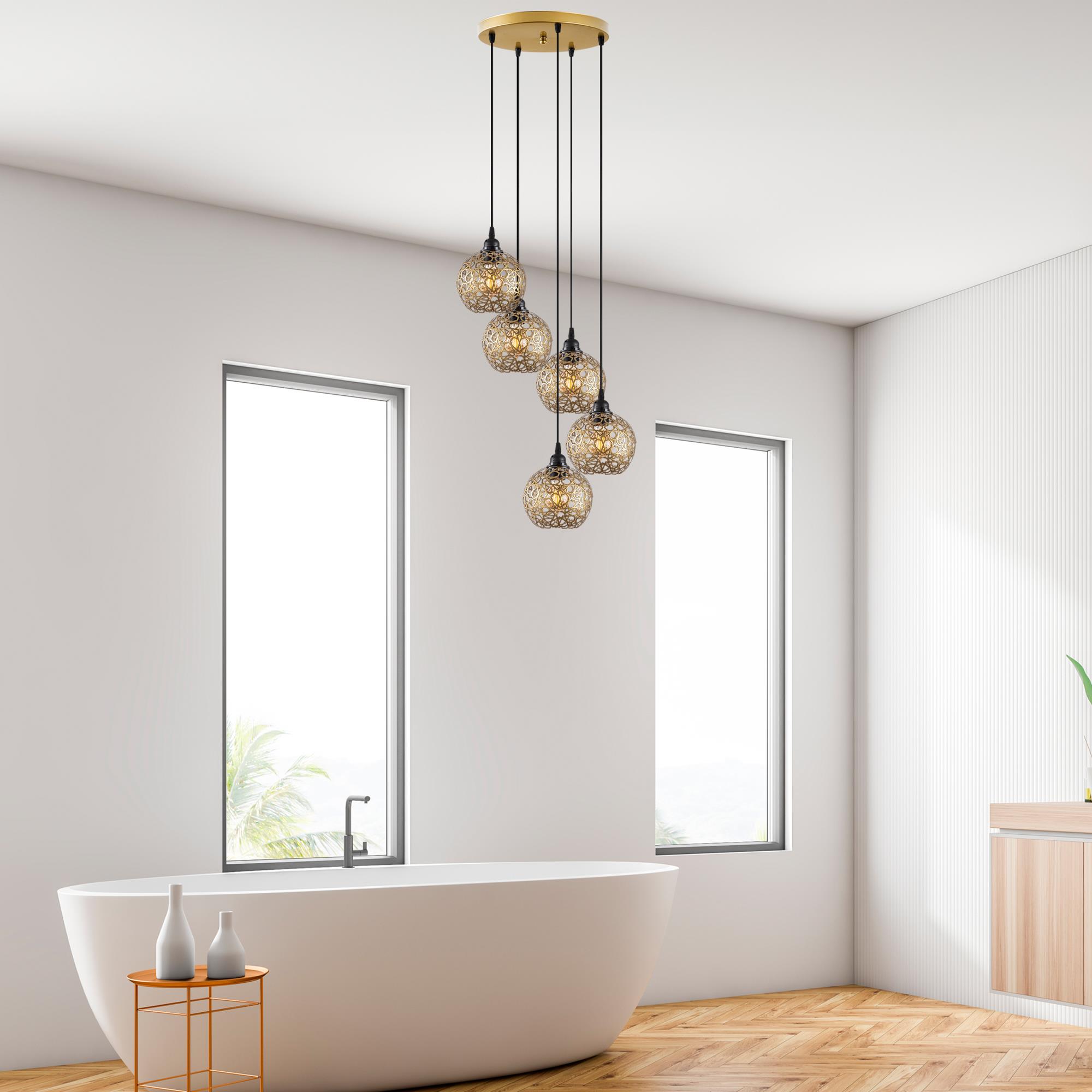 SELCUKLU-MR-790-1, METAL 5'Lİ TEPSİ SARKIT