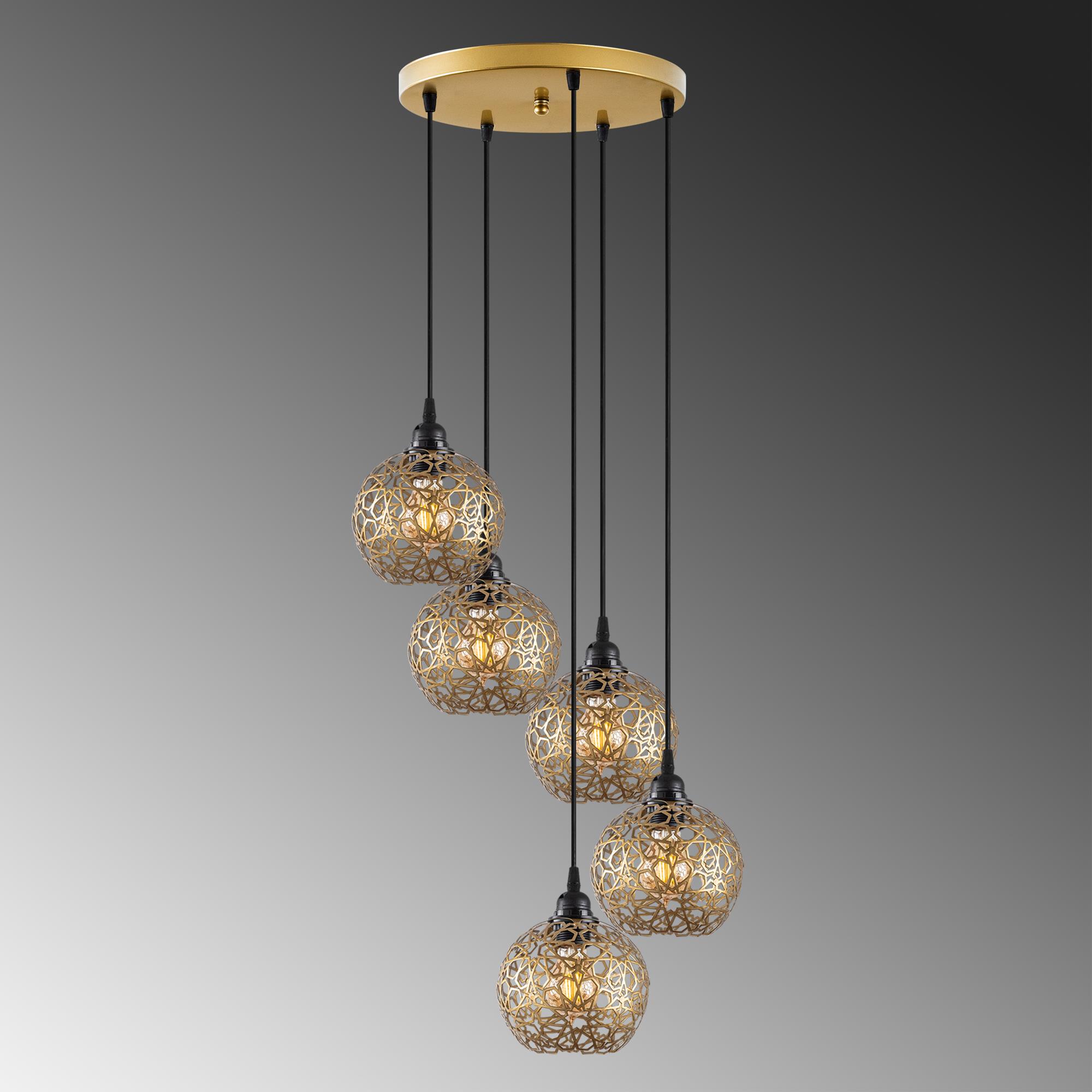 SELCUKLU-MR-790-1, METAL 5'Lİ TEPSİ SARKIT