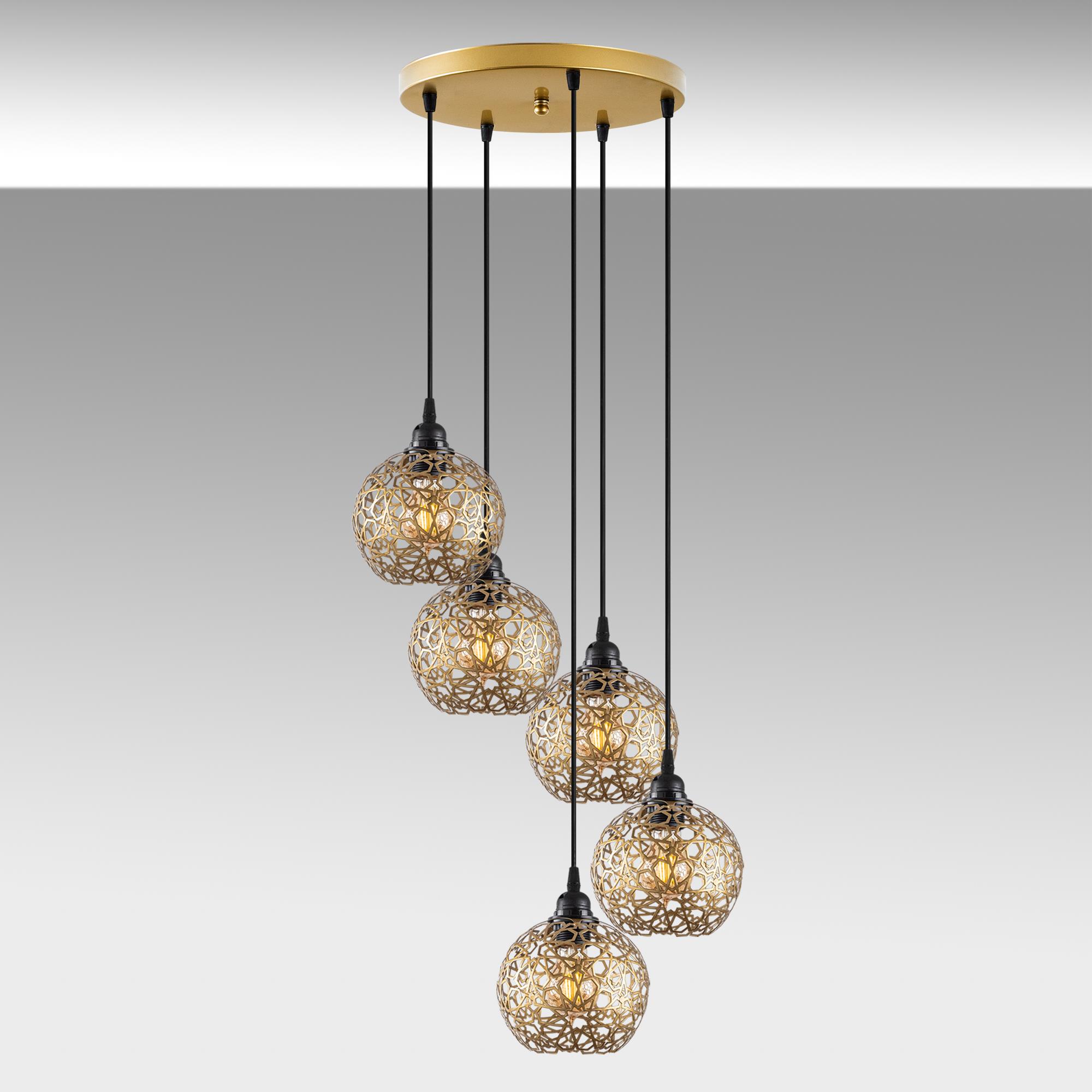 SELCUKLU-MR-790-1, METAL 5'Lİ TEPSİ SARKIT