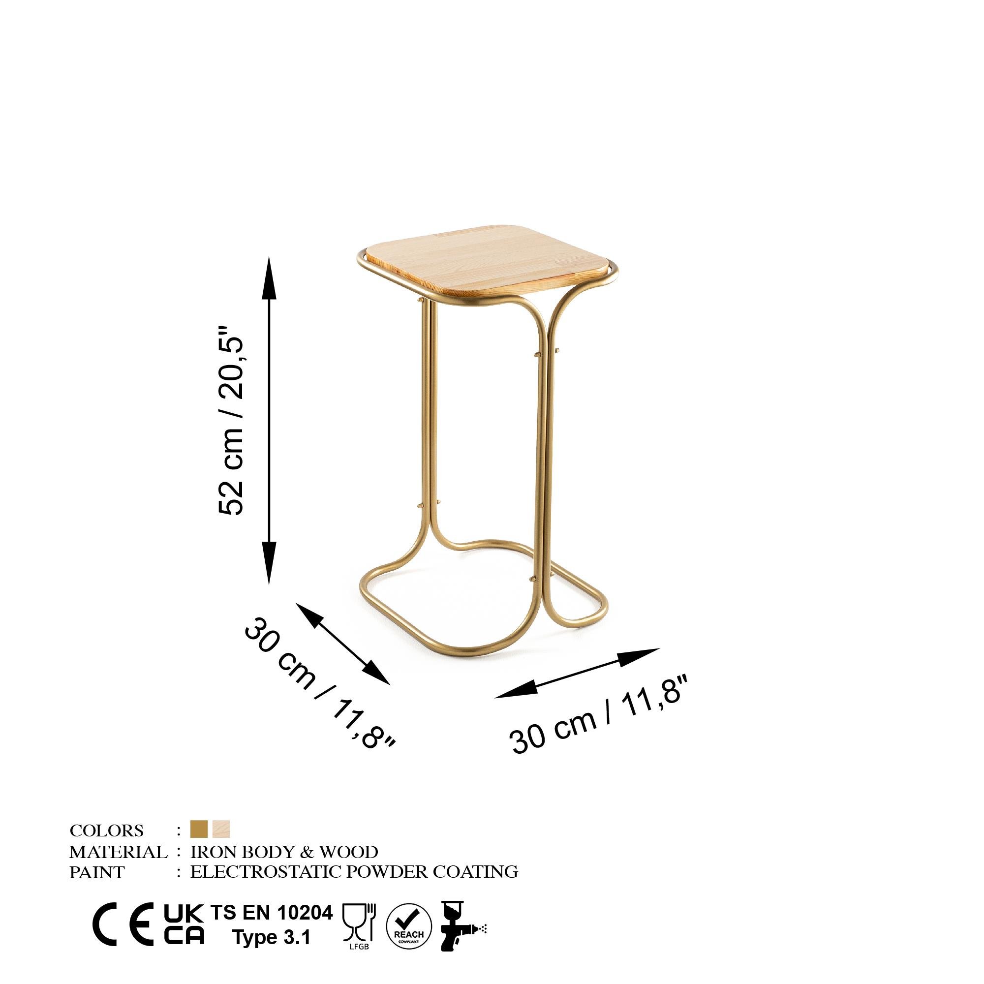 SHB-001-C AHŞAP METAL SEHPA