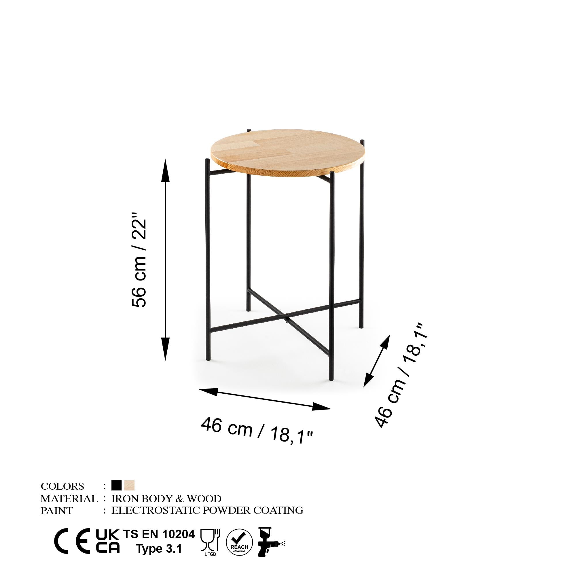 SHB-004 AHŞAP METAL SEHPA