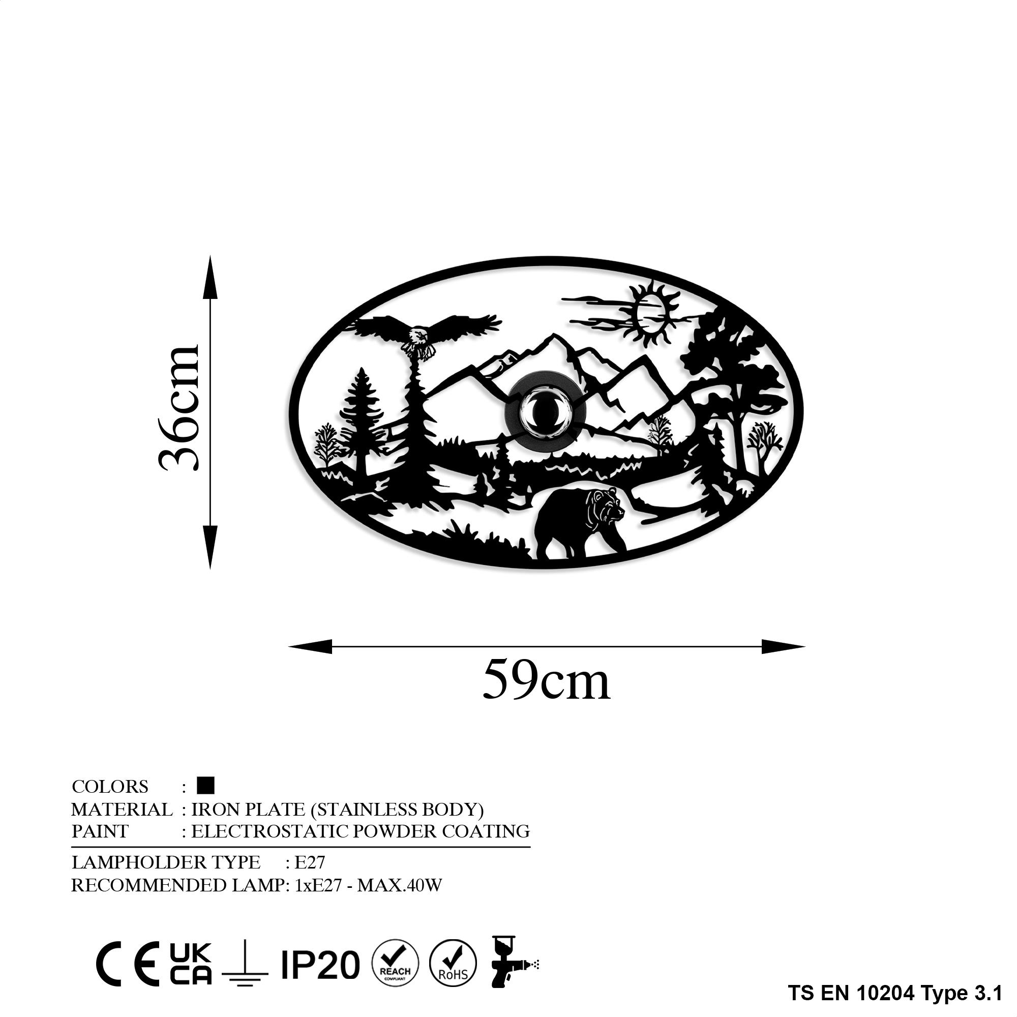 SHD-005 DUVAR AYDINLATMASI
