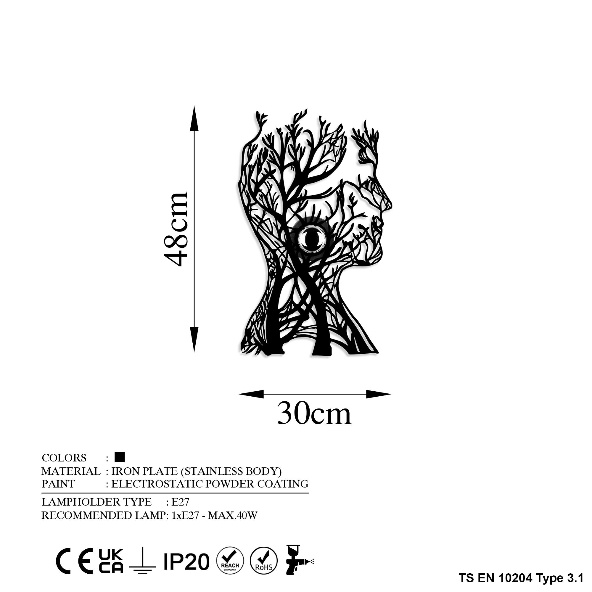 SHD-020 DUVAR AYDINLATMASI