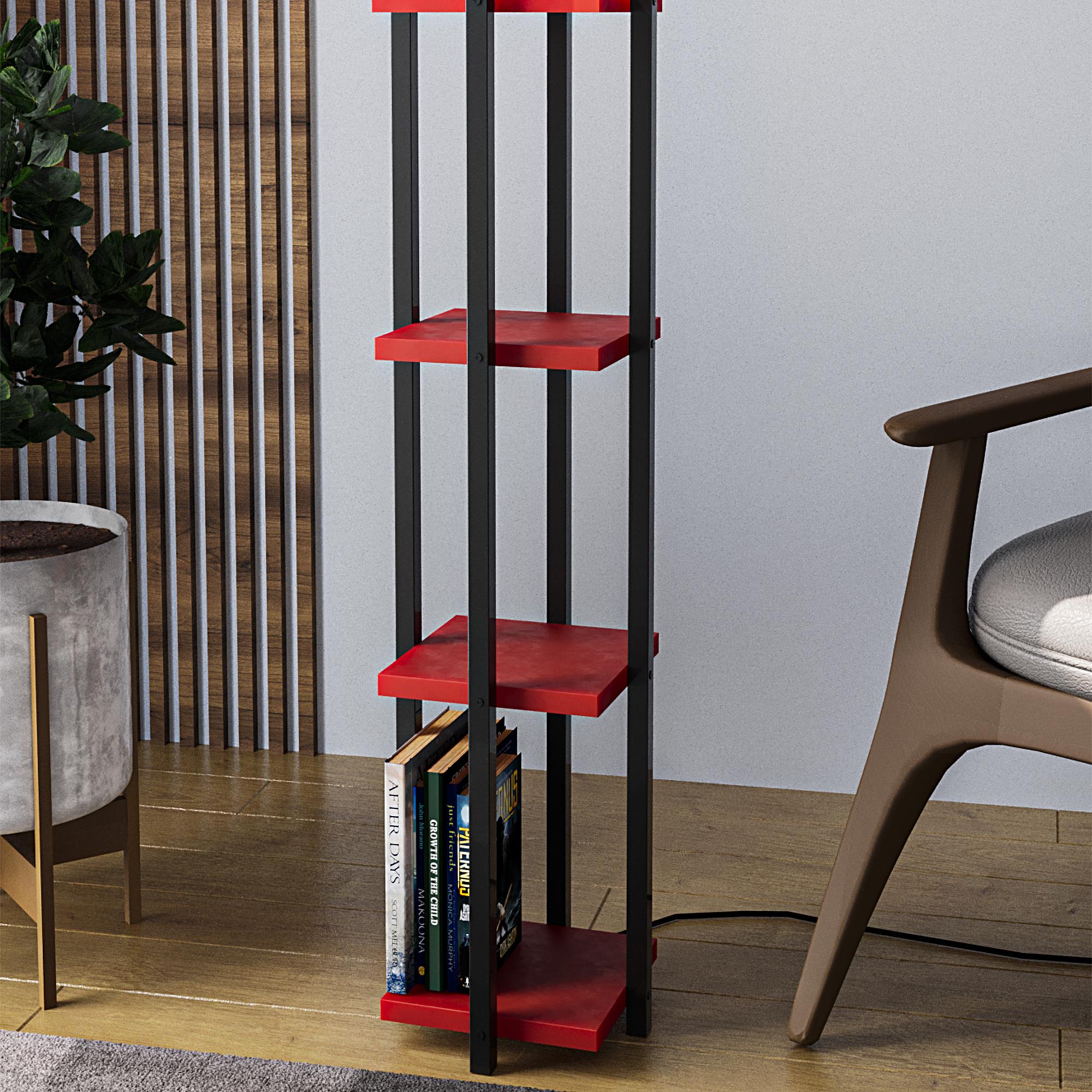 SHELFLAMP-8117, ABAJUR BAŞLIKLI TEKLİ LAMBADER 