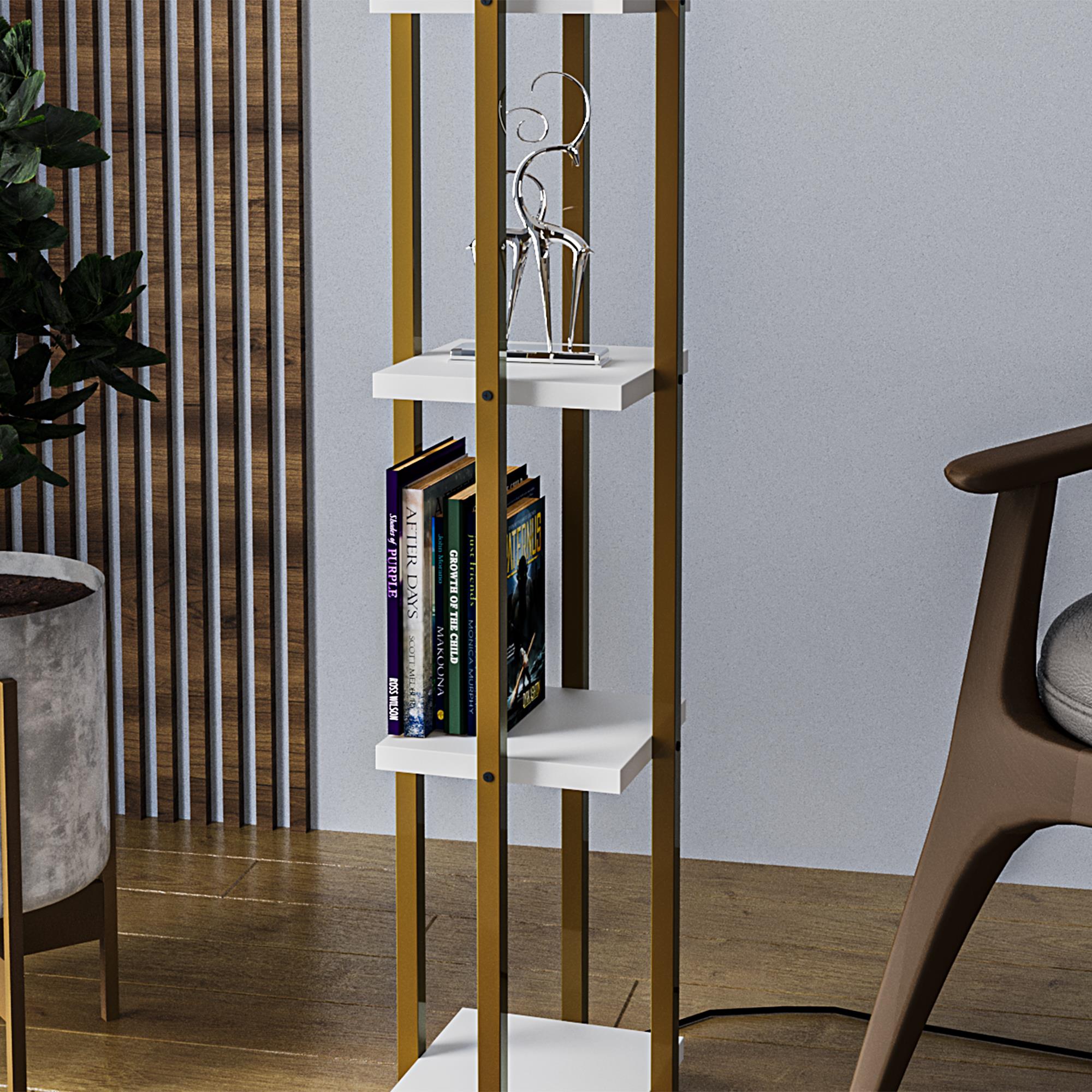 SHELFLAMP-8119, ABAJUR BAŞLIKLI TEKLİ LAMBADER 