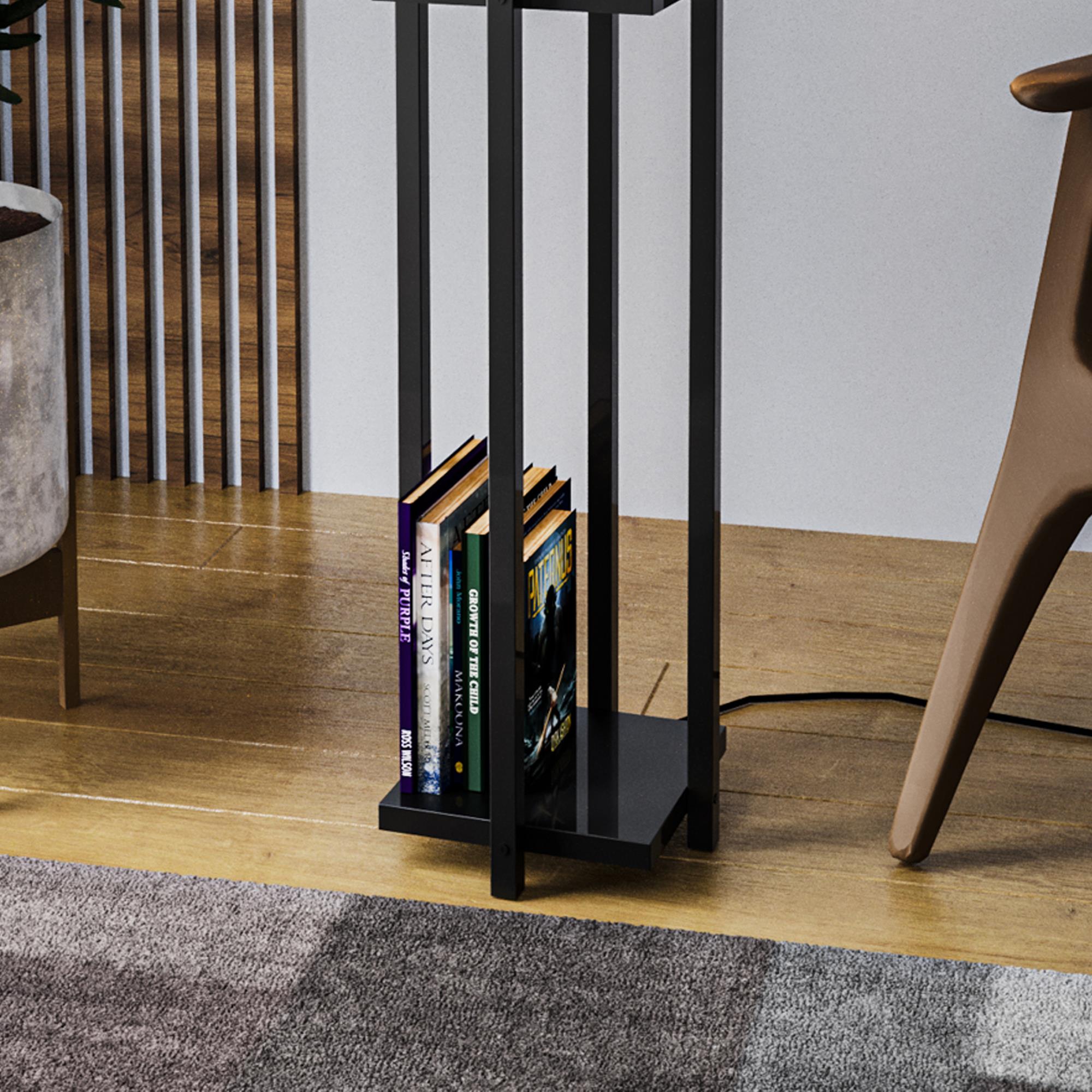 SHELFLAMP-8125, ABAJUR BAŞLIKLI TEKLİ LAMBADER 