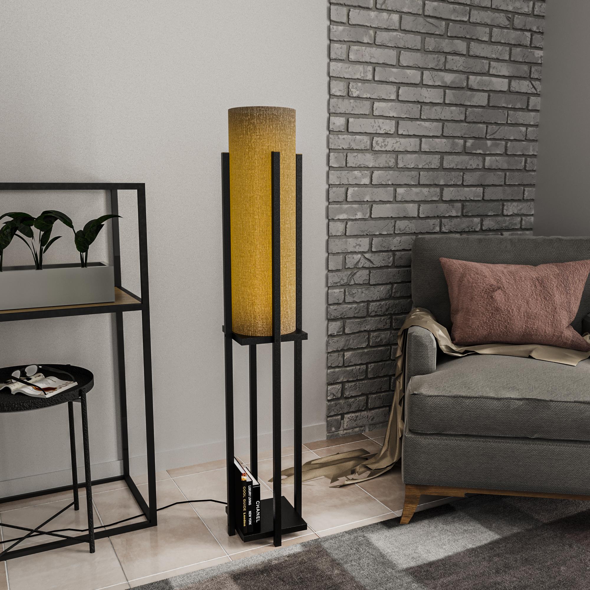 SHELFLAMP-8126, ABAJUR BAŞLIKLI TEKLİ LAMBADER 