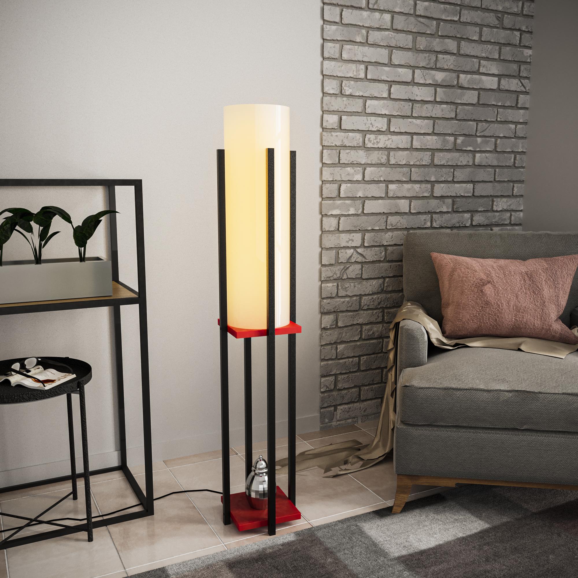 SHELFLAMP-8131, ABAJUR BAŞLIKLI TEKLİ LAMBADER 