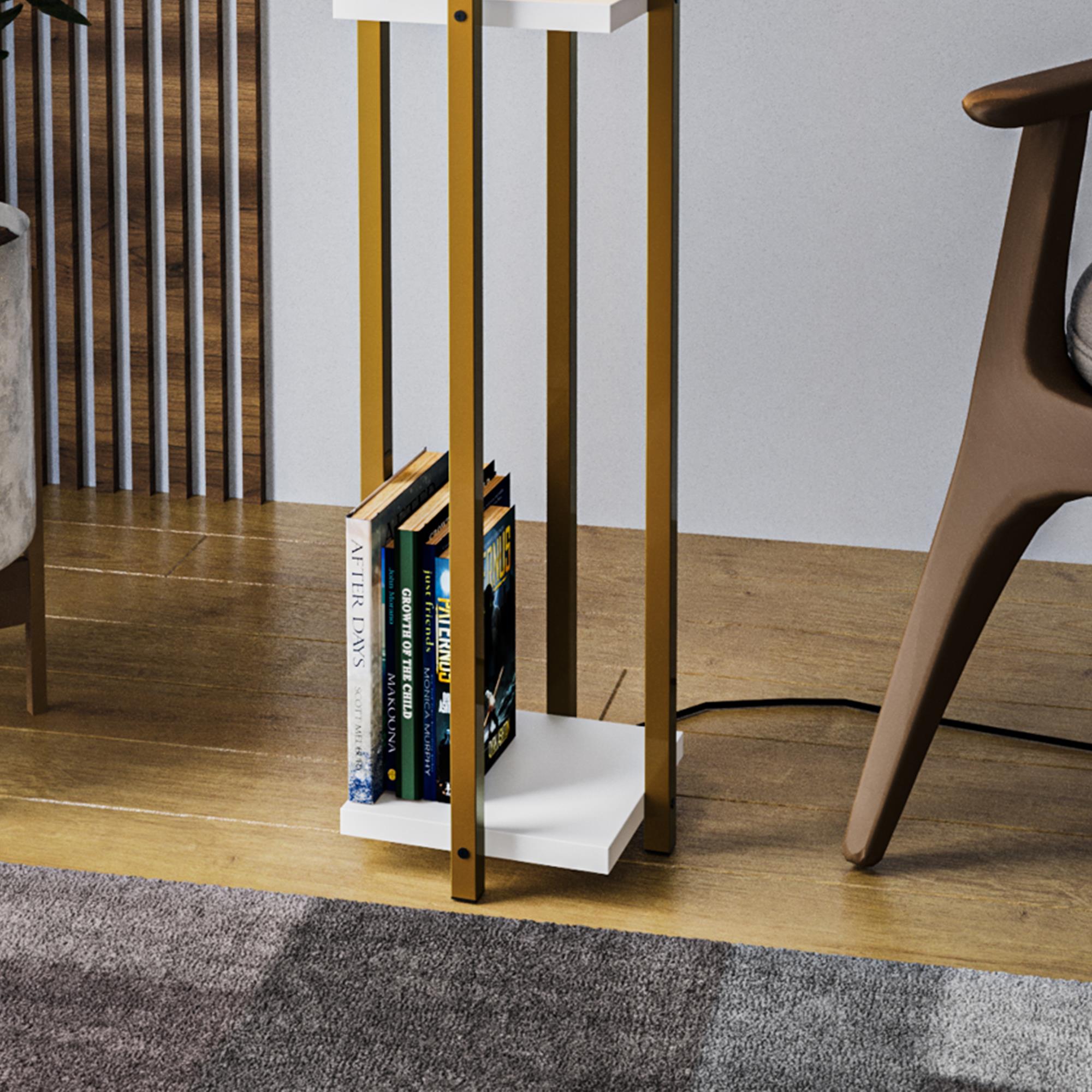 SHELFLAMP-8134, ABAJUR BAŞLIKLI TEKLİ LAMBADER 