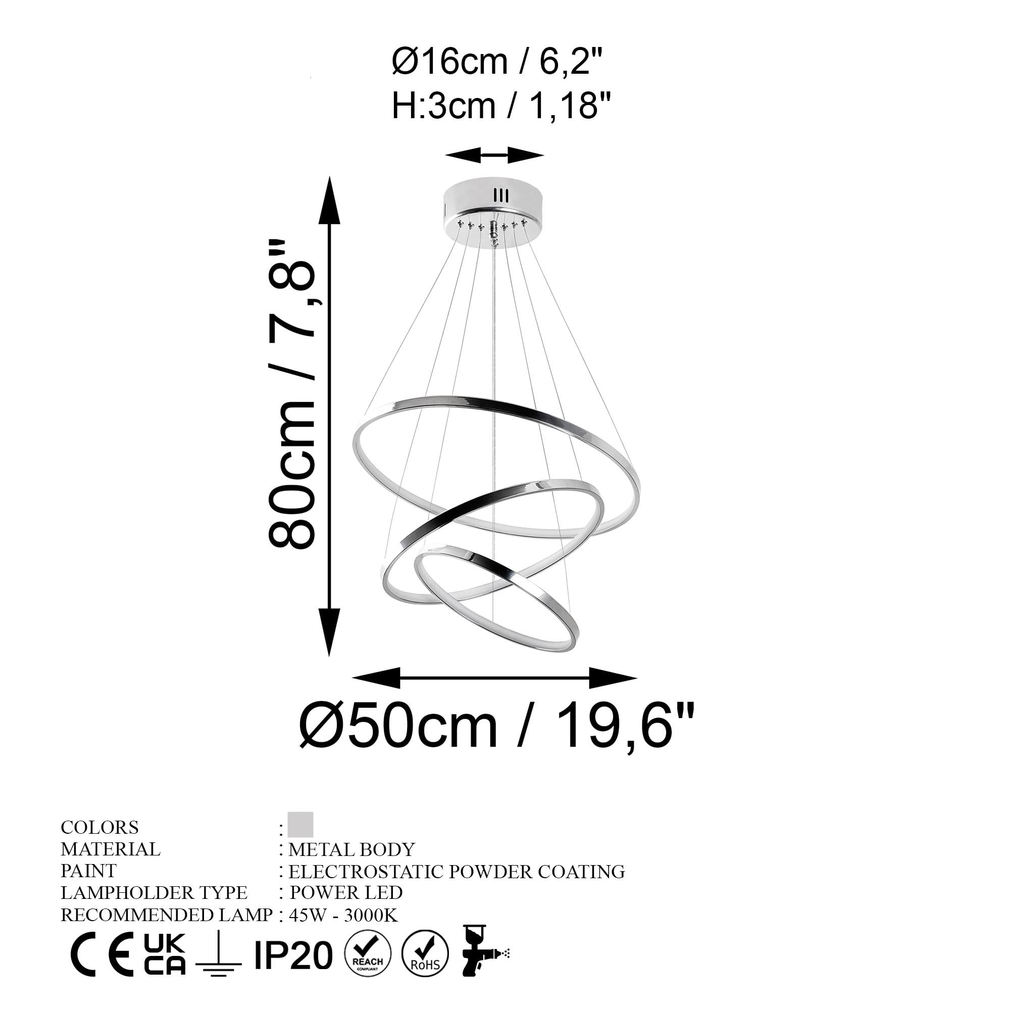 SIMIT-13698, LED'Lİ AVİZE