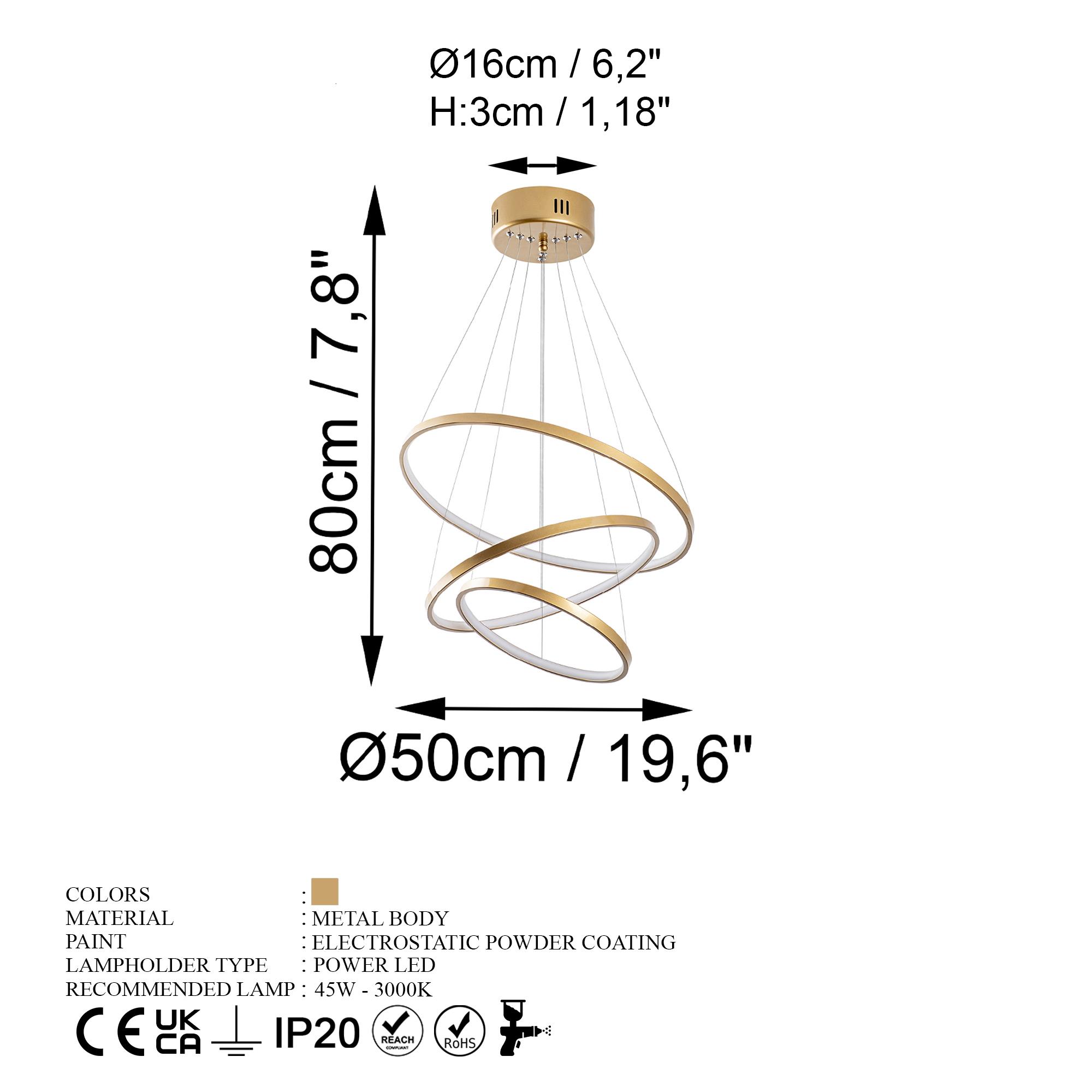 SIMIT-13700, LED'Lİ AVİZE