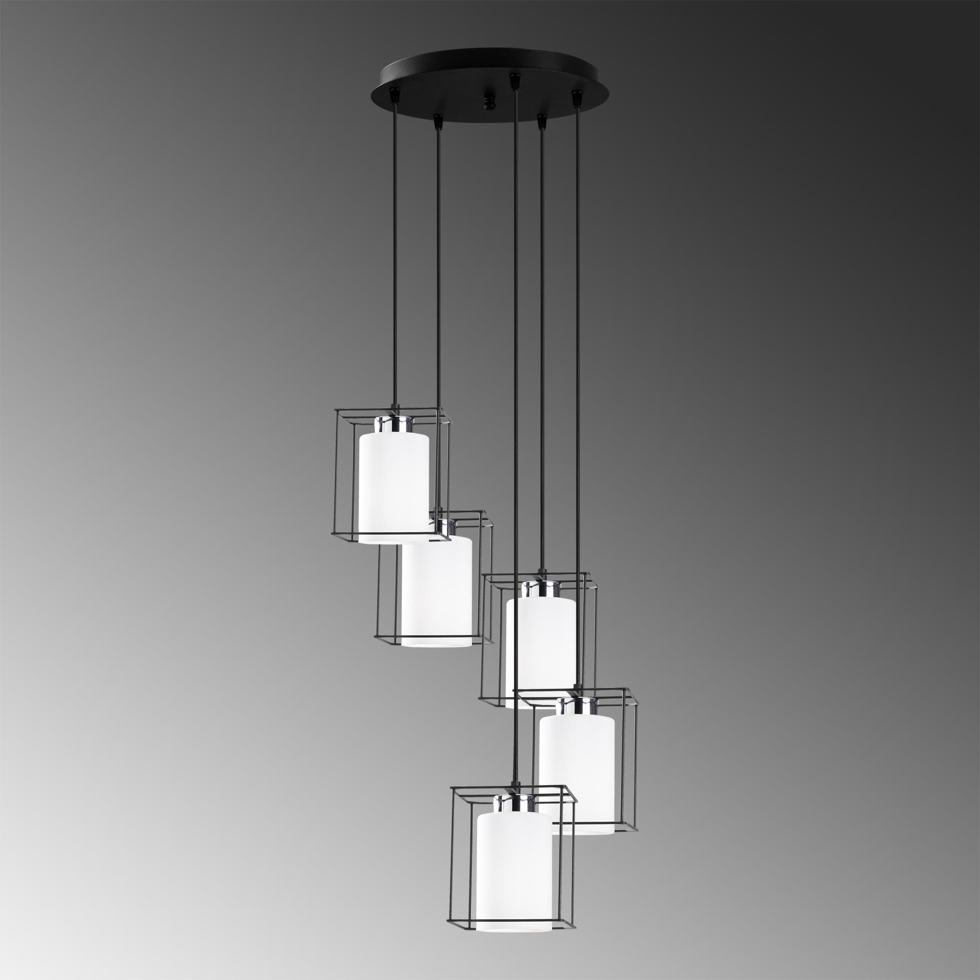 SWANK-702-4, CAMLI 5'Lİ TEPSİ SARKIT