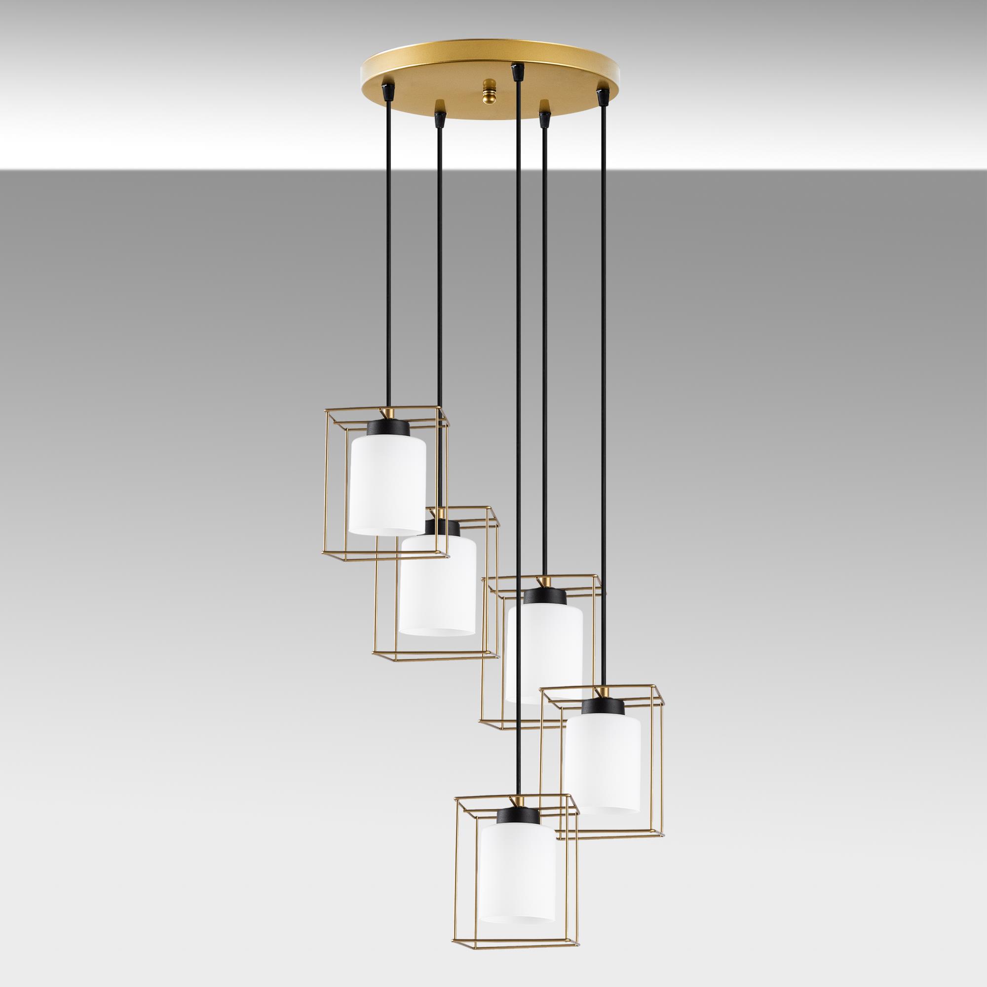 SWANK-702-9, CAMLI 5'Lİ TEPSİ SARKIT