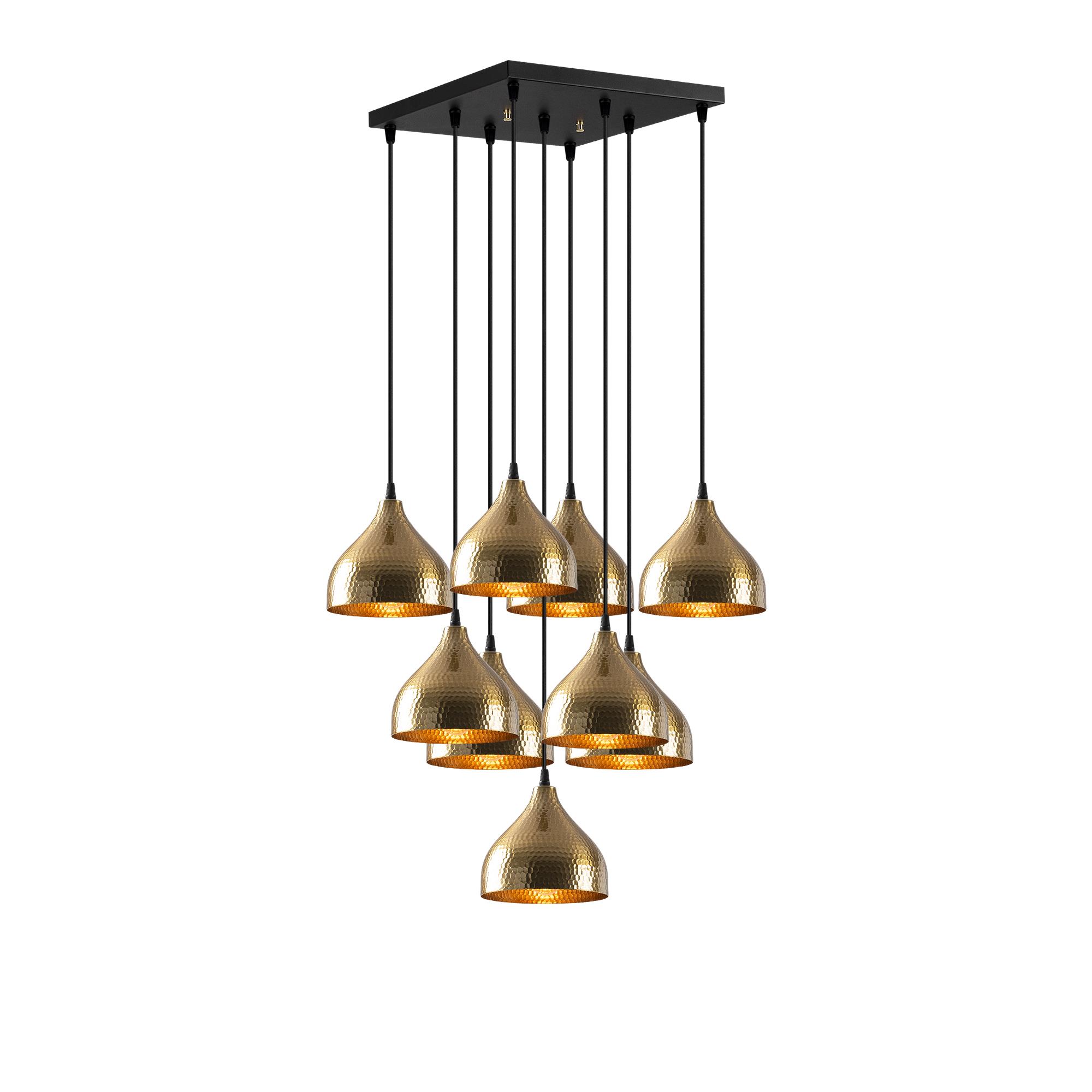 TATTOO-B-NUS-6232, METAL SIVAMA 9'LU KADEMELİ SARKIT