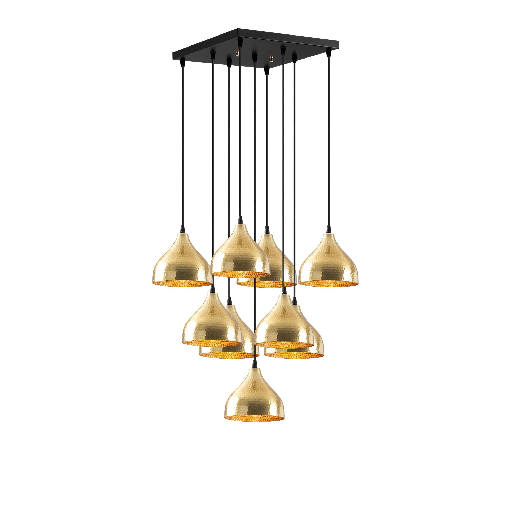 TATTOO-B-NUS-6234, METAL SIVAMA 9'LU KADEMELİ SARKIT