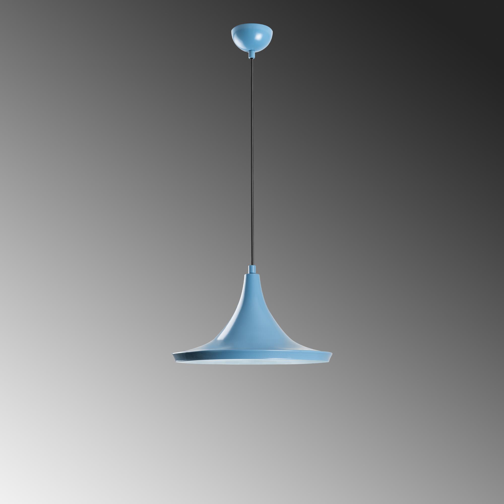 TOM-3531-LIGHTBLUE, METAL SIVAMA TEKLİ SARKIT