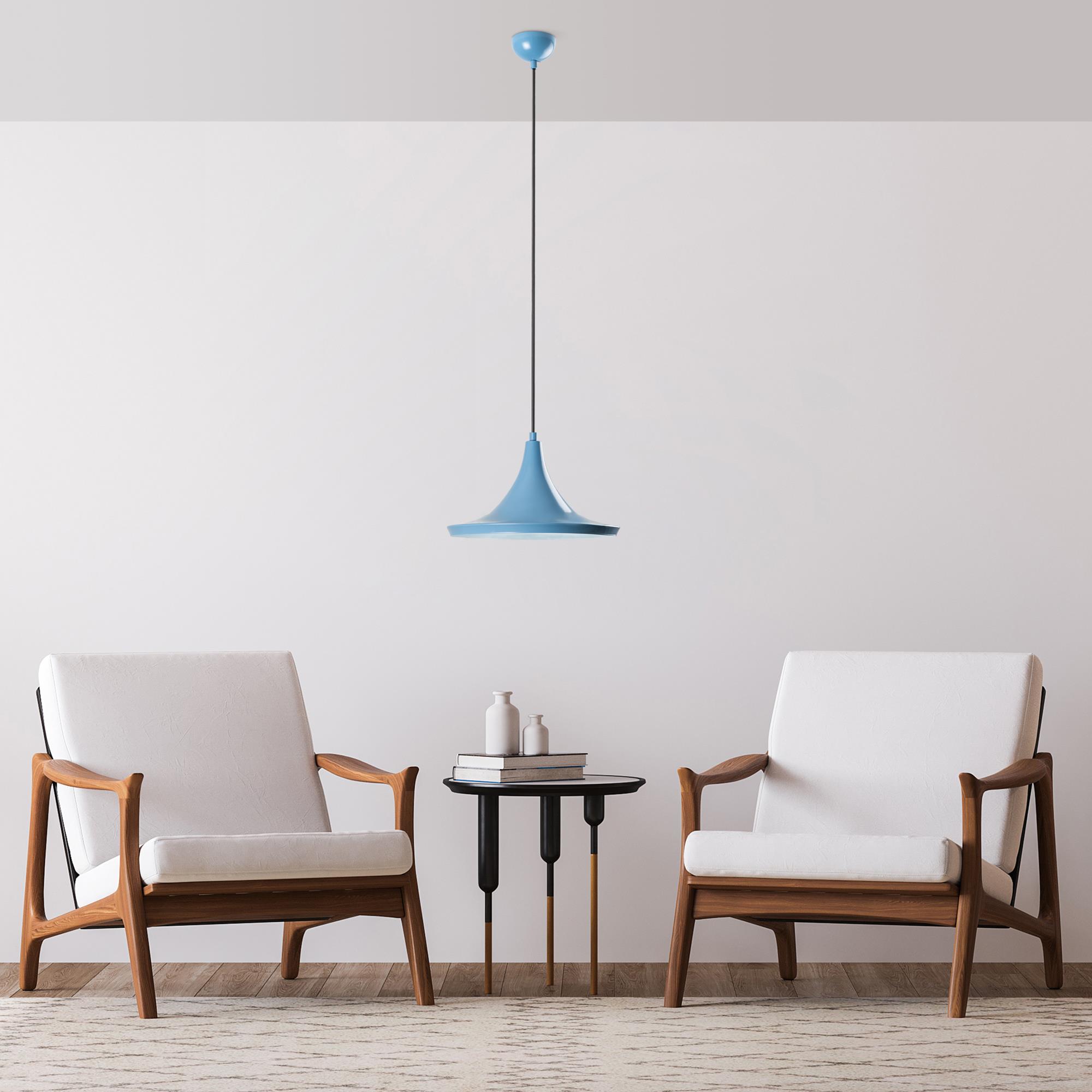 TOM-3531-LIGHTBLUE, METAL SIVAMA TEKLİ SARKIT