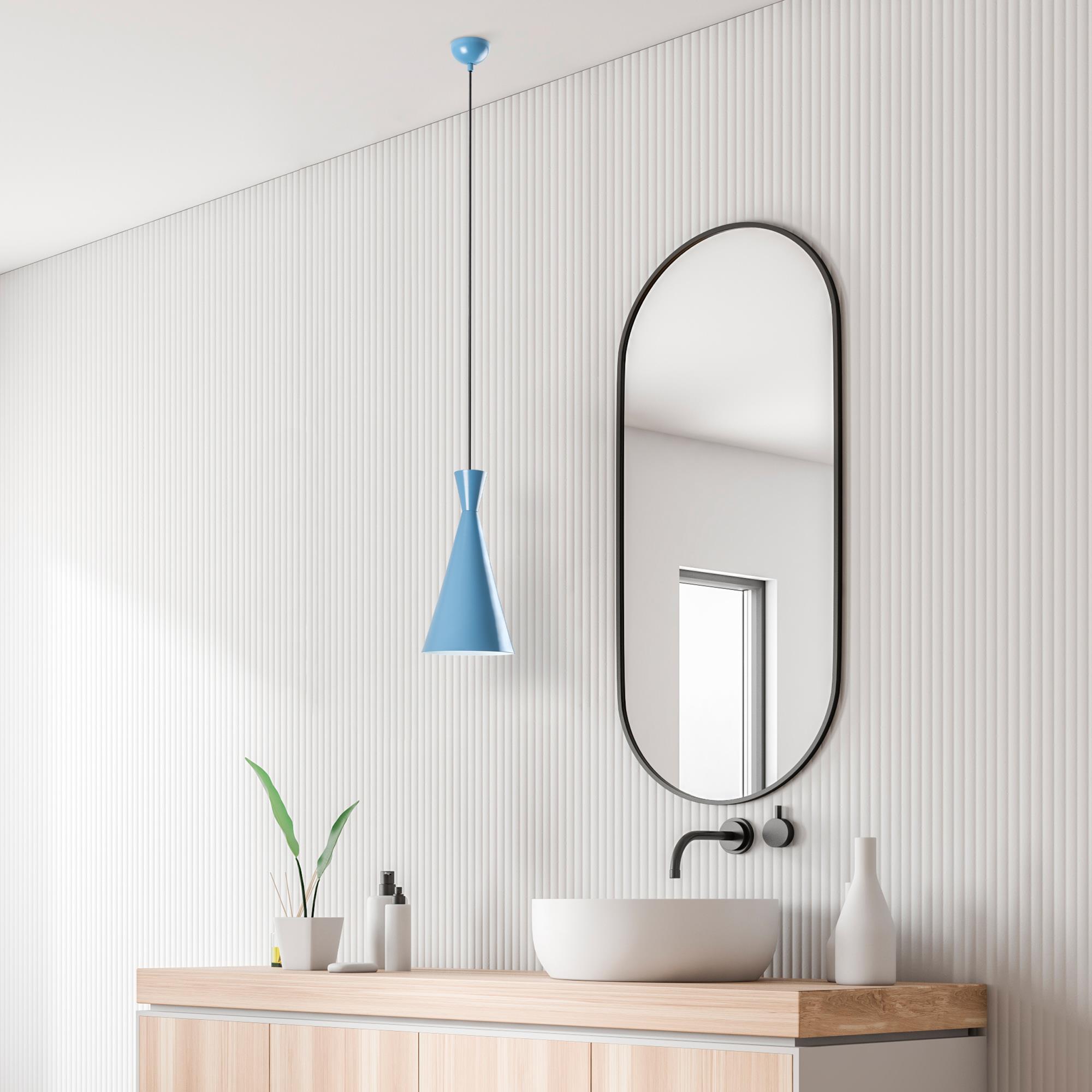 TOM-3541-LIGHTBLUE, METAL SIVAMA TEKLİ SARKIT
