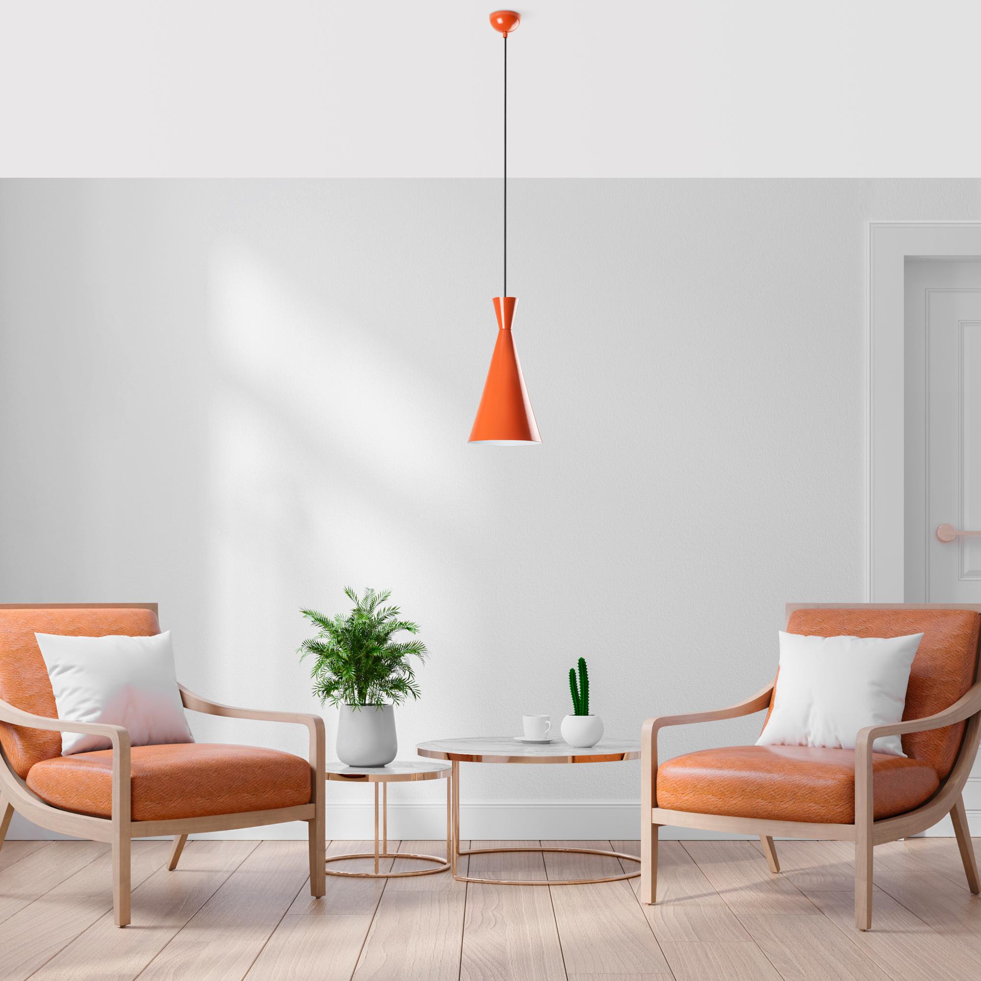 TOM-3541-ORANGE, METAL SIVAMA TEKLİ SARKIT
