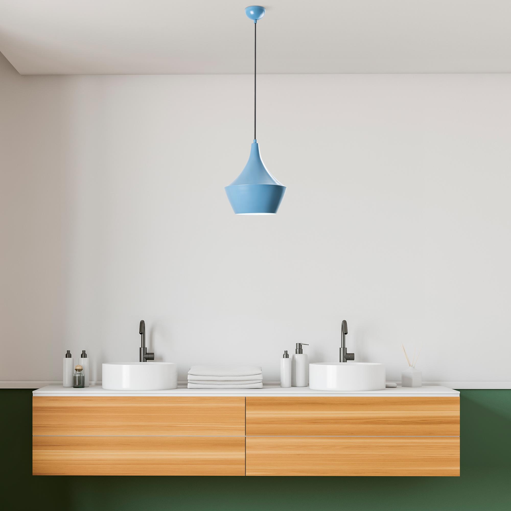 TOM-3551-LIGHTBLUE, METAL SIVAMA TEKLİ SARKIT