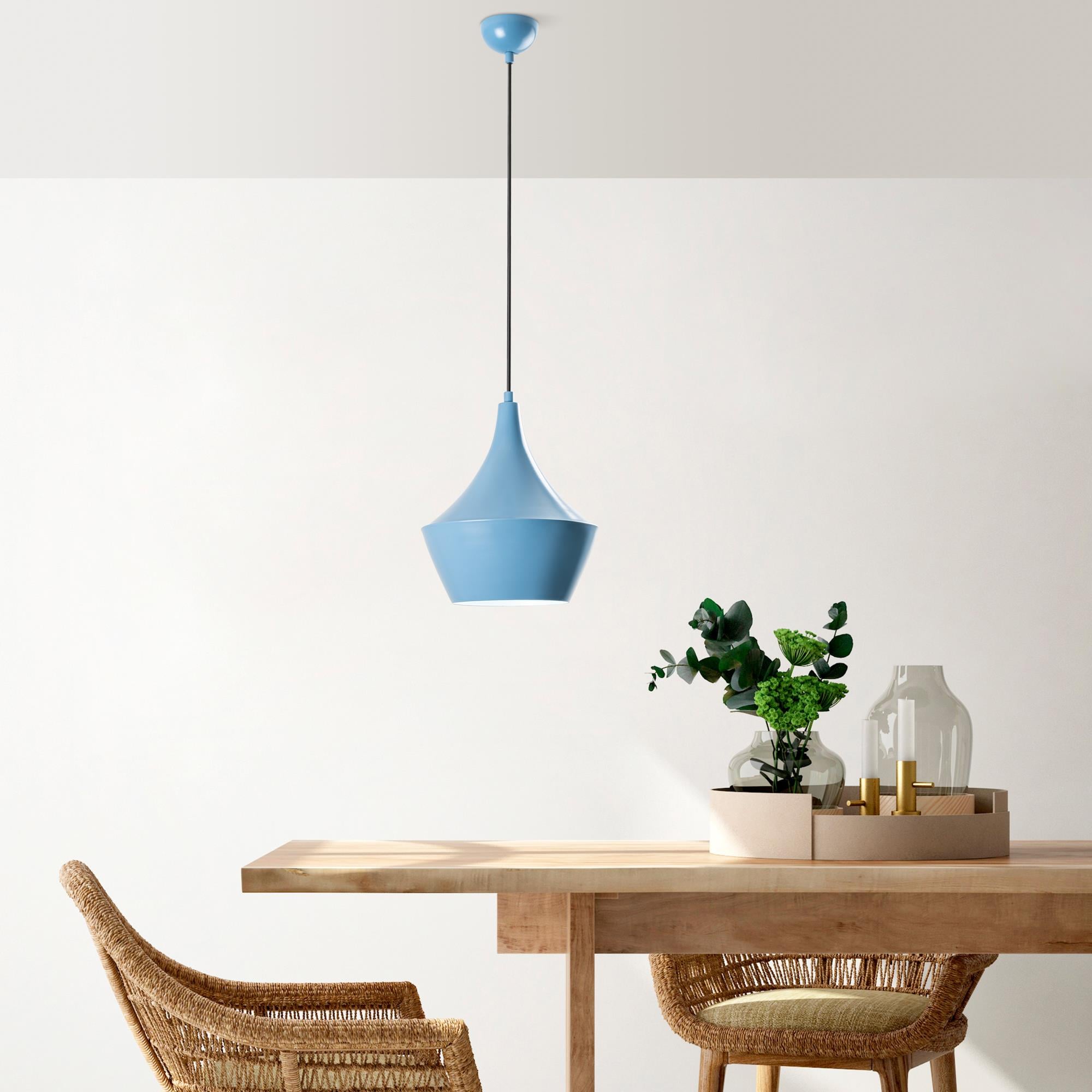 TOM-3551-LIGHTBLUE, METAL SIVAMA TEKLİ SARKIT