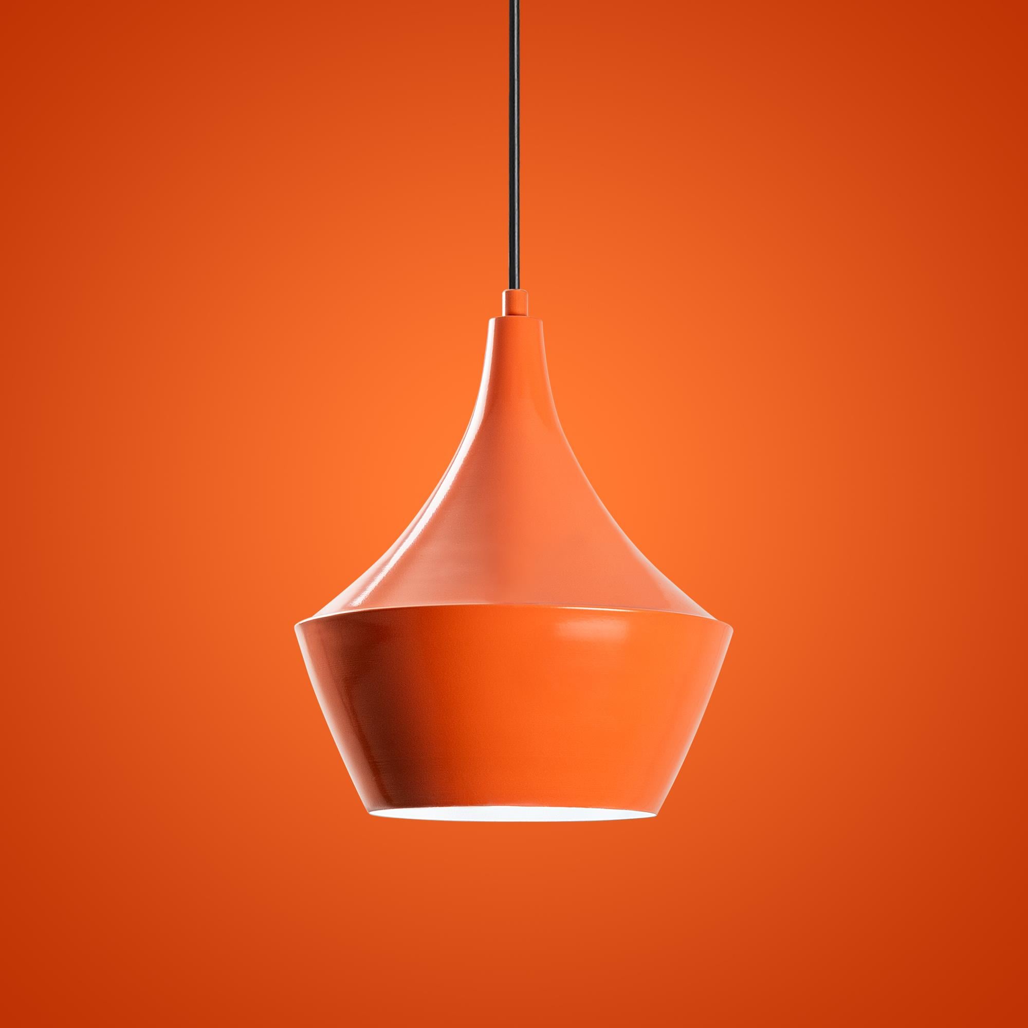 TOM-3551-ORANGE, METAL SIVAMA TEKLİ SARKIT