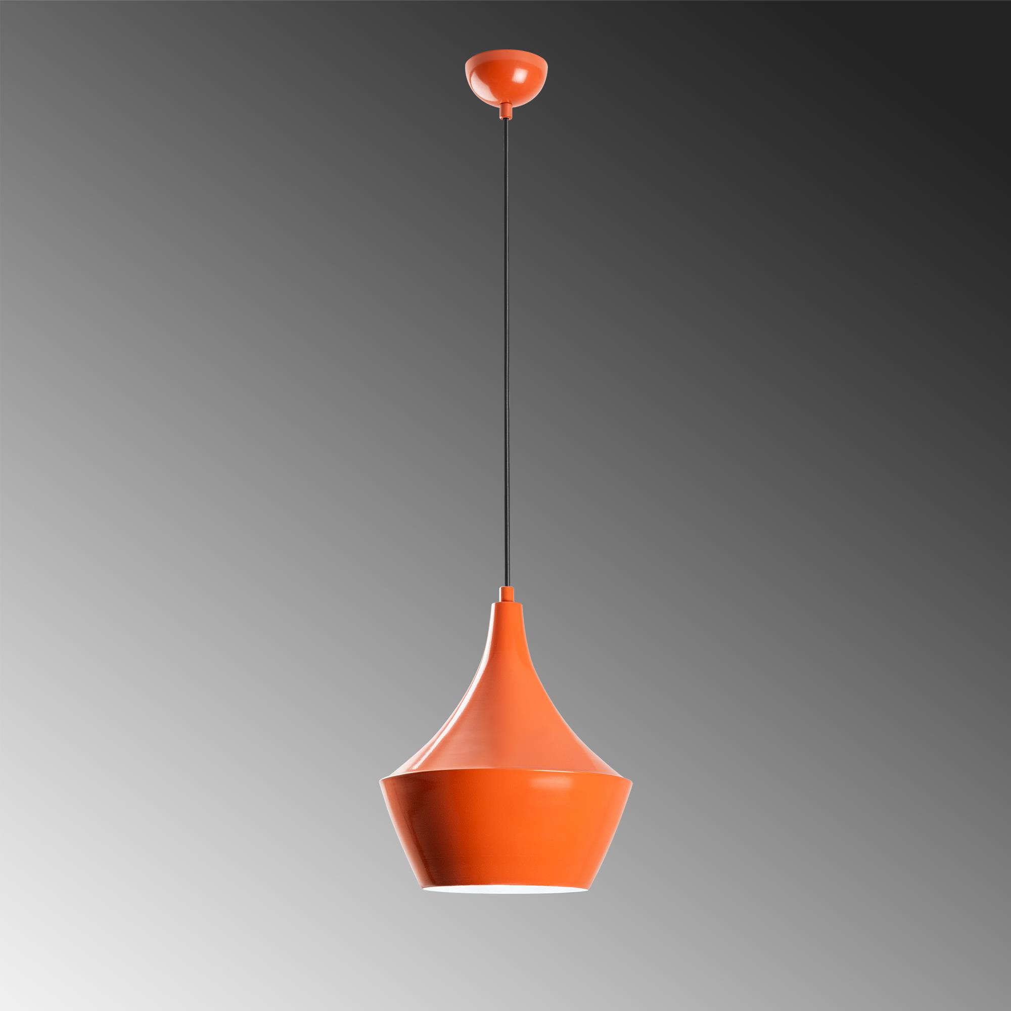 TOM-3551-ORANGE, METAL SIVAMA TEKLİ SARKIT