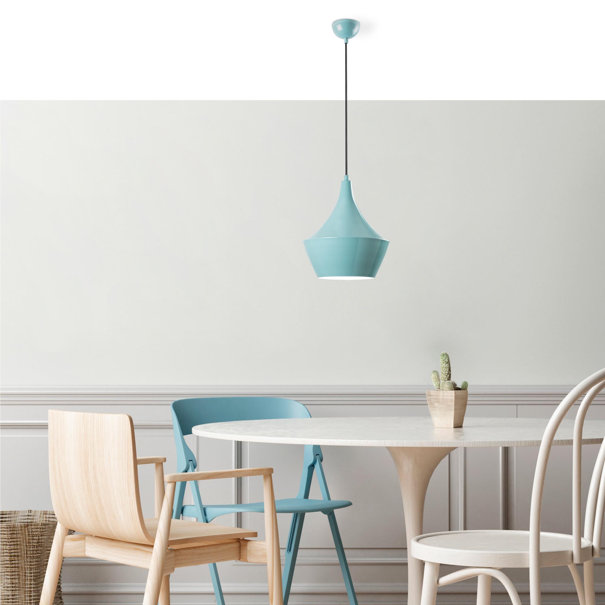 TOM-3551-TURQUOISE, METAL SIVAMA TEKLİ SARKIT