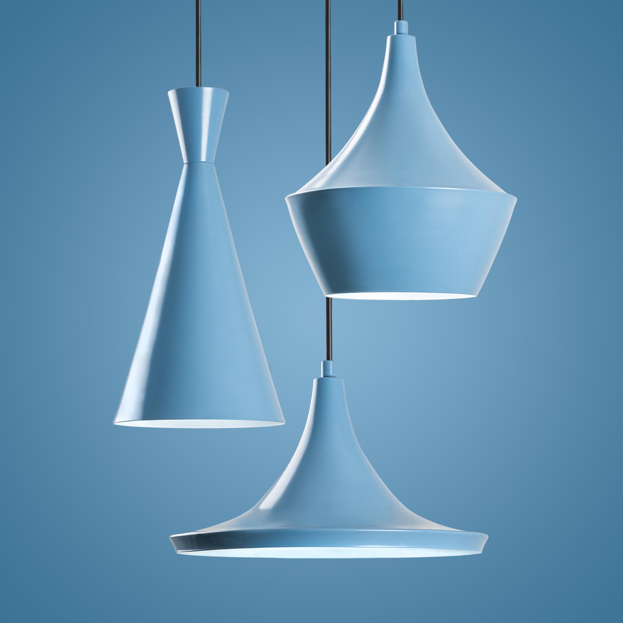 TOM-3556-LIGHTBLUE, METAL SIVAMA 3'LÜ TEPSİ SARKIT