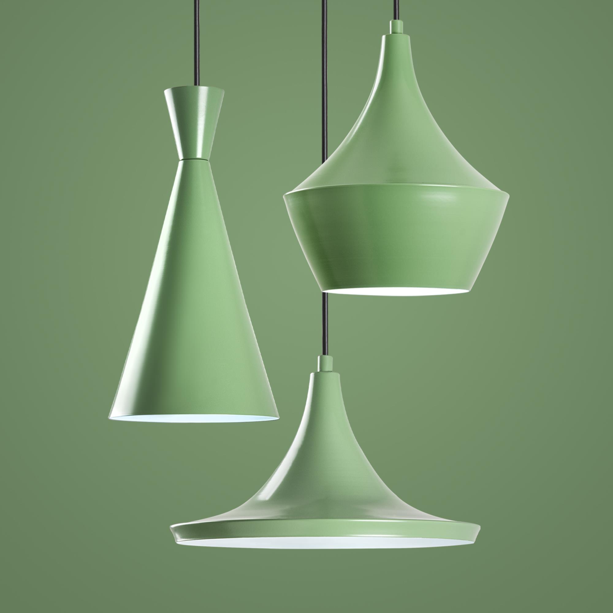 TOM-3556-MINTGREEN, METAL SIVAMA 3'LÜ TEPSİ SARKIT