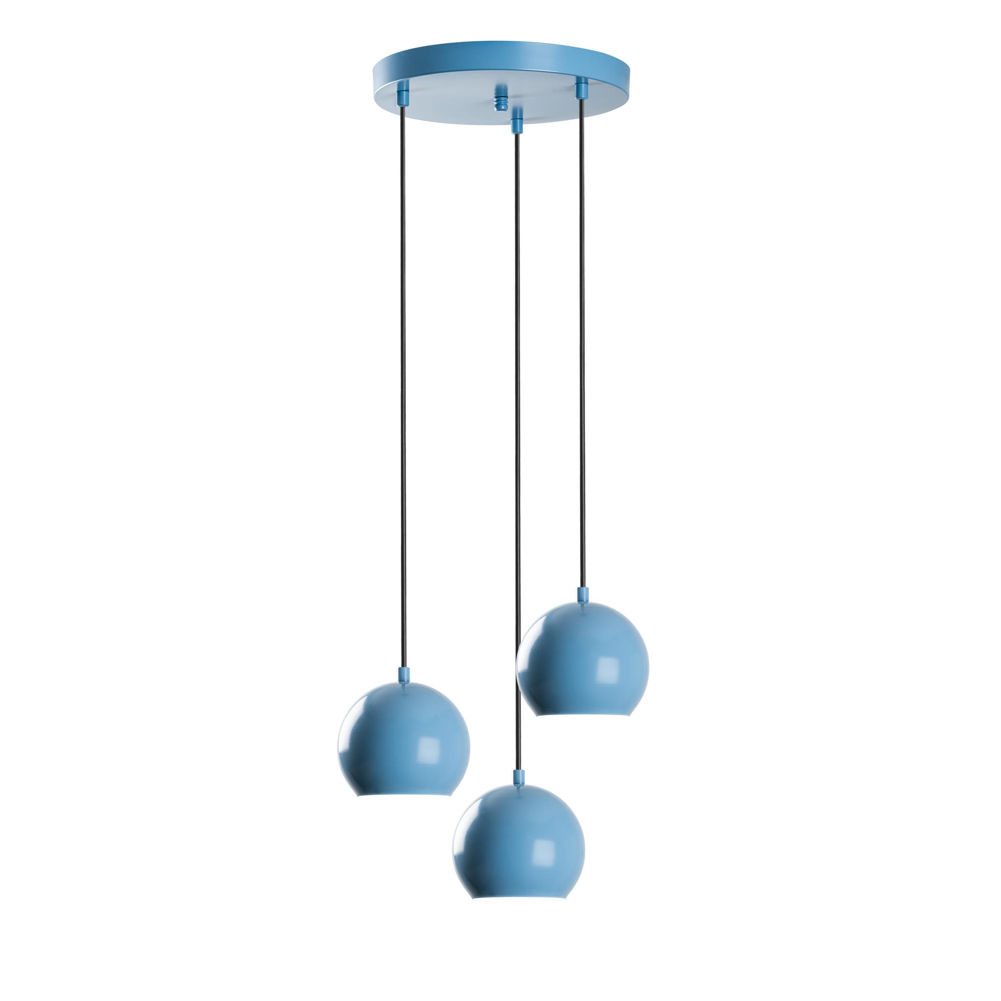 TOP-15-241-1-LIGHTBLUE, METAL SIVAMA 3'LÜ TEPSİ SARKIT