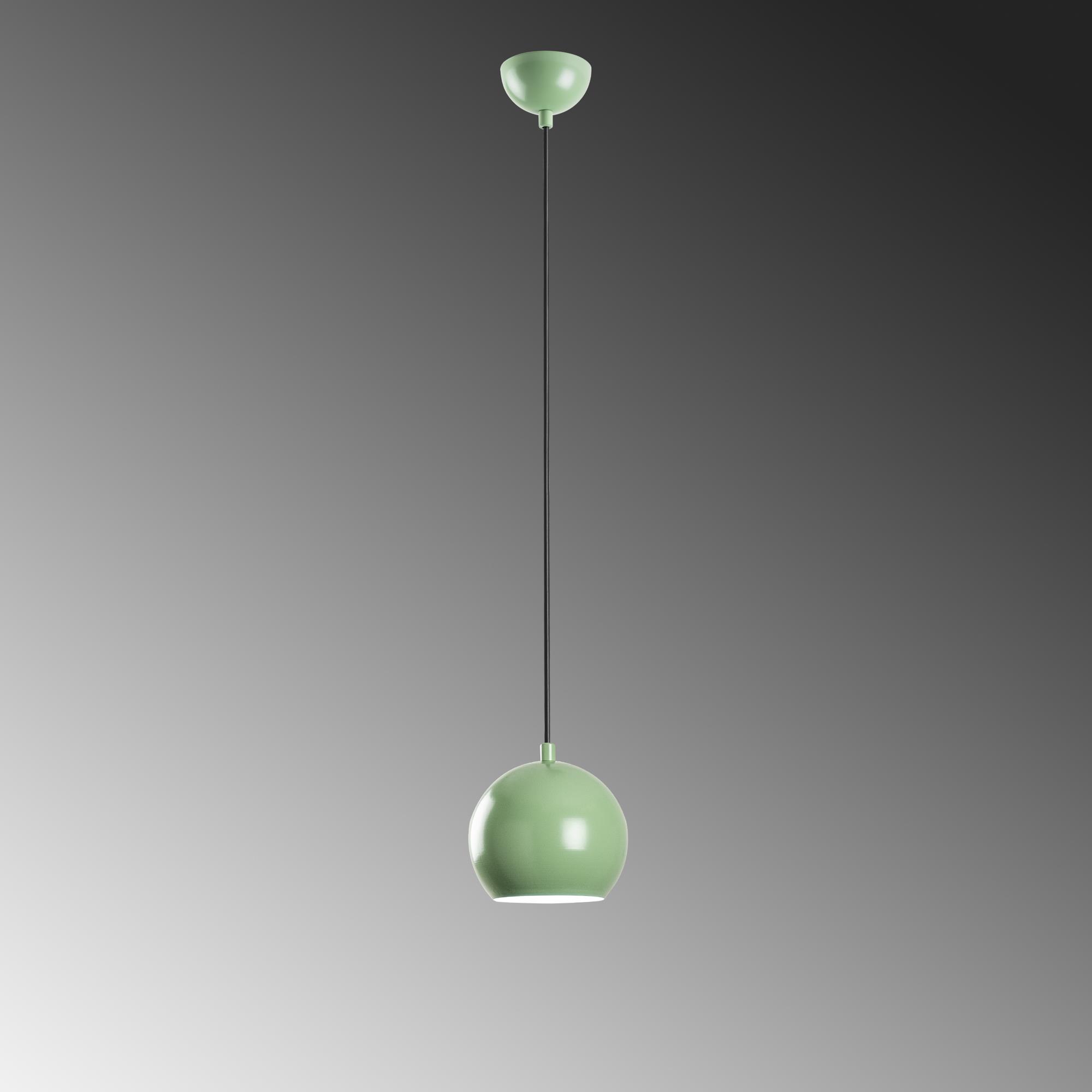 TOP-15-242-MINTGREEN, METAL SIVAMA TEKLİ SARKIT